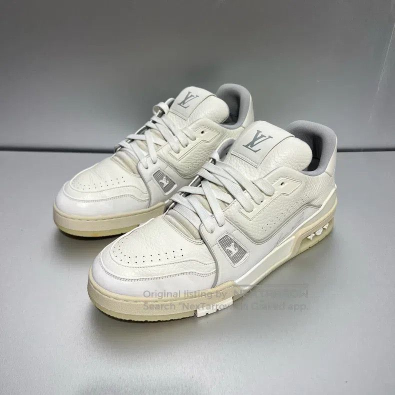 Louis Vuitton Louis Vuitton Trainer white cement board shoes Size US 8.5 / EU 41-42 - 1 Thumbnail