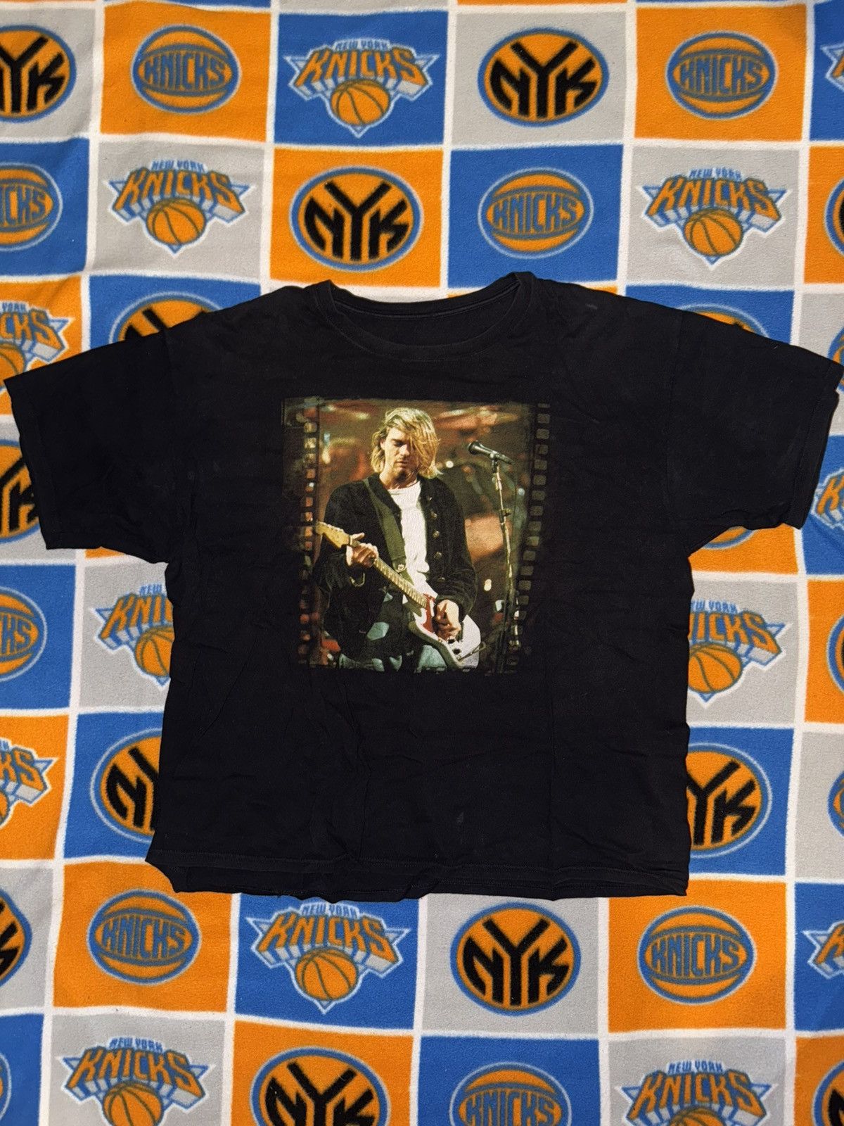 Band Tees × Vintage Kurt Cobain Vintage T-shirt Size US XL / EU 56 / 4 - 1 Thumbnail