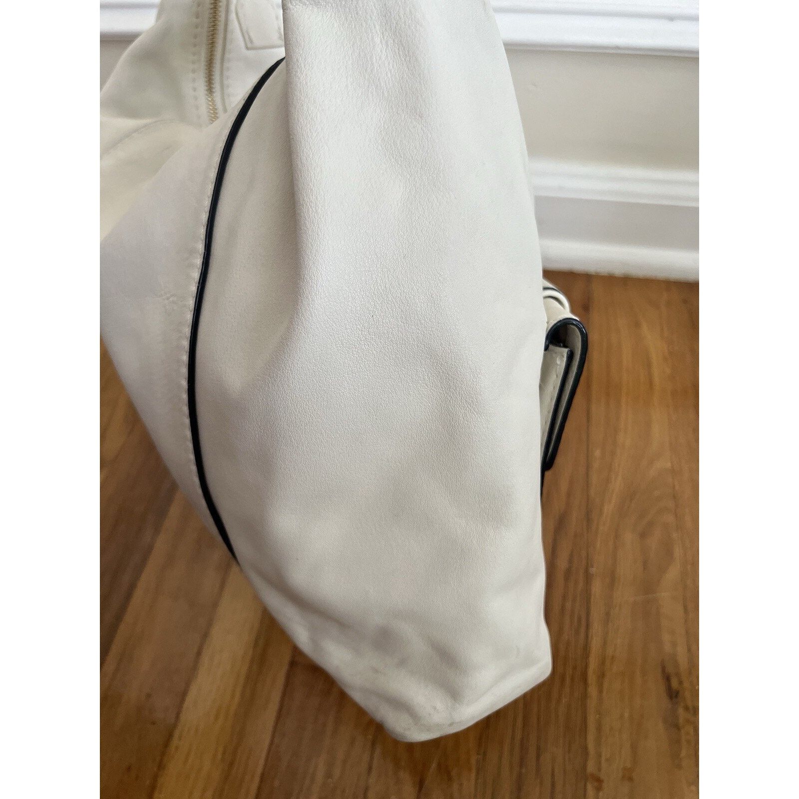 Kate Spade Kate Spade Hobo Tote Warm White ivory Leather B000490 Size ONE SIZE - 11 Thumbnail
