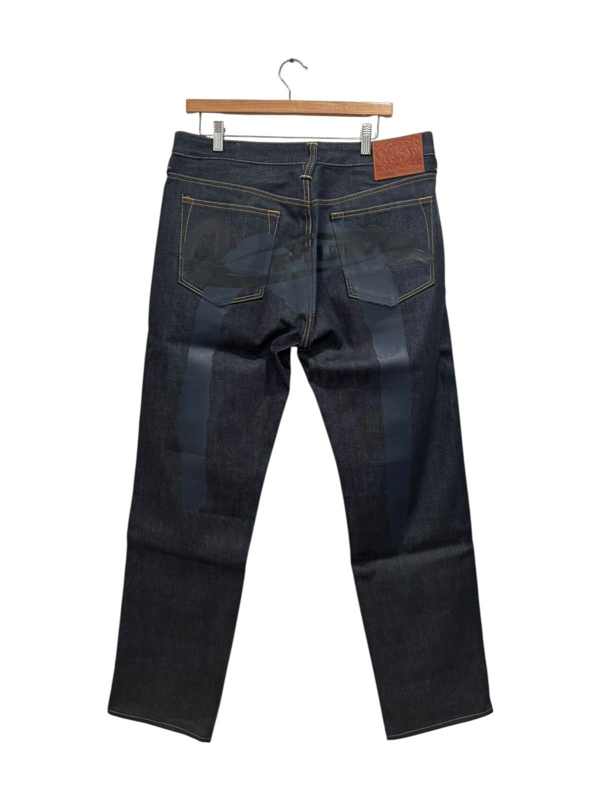 Evisu × Playboi Carti Evisu x Opium Complexcon Exclusive Jeans Selvedge Size US 33 - 4 Thumbnail