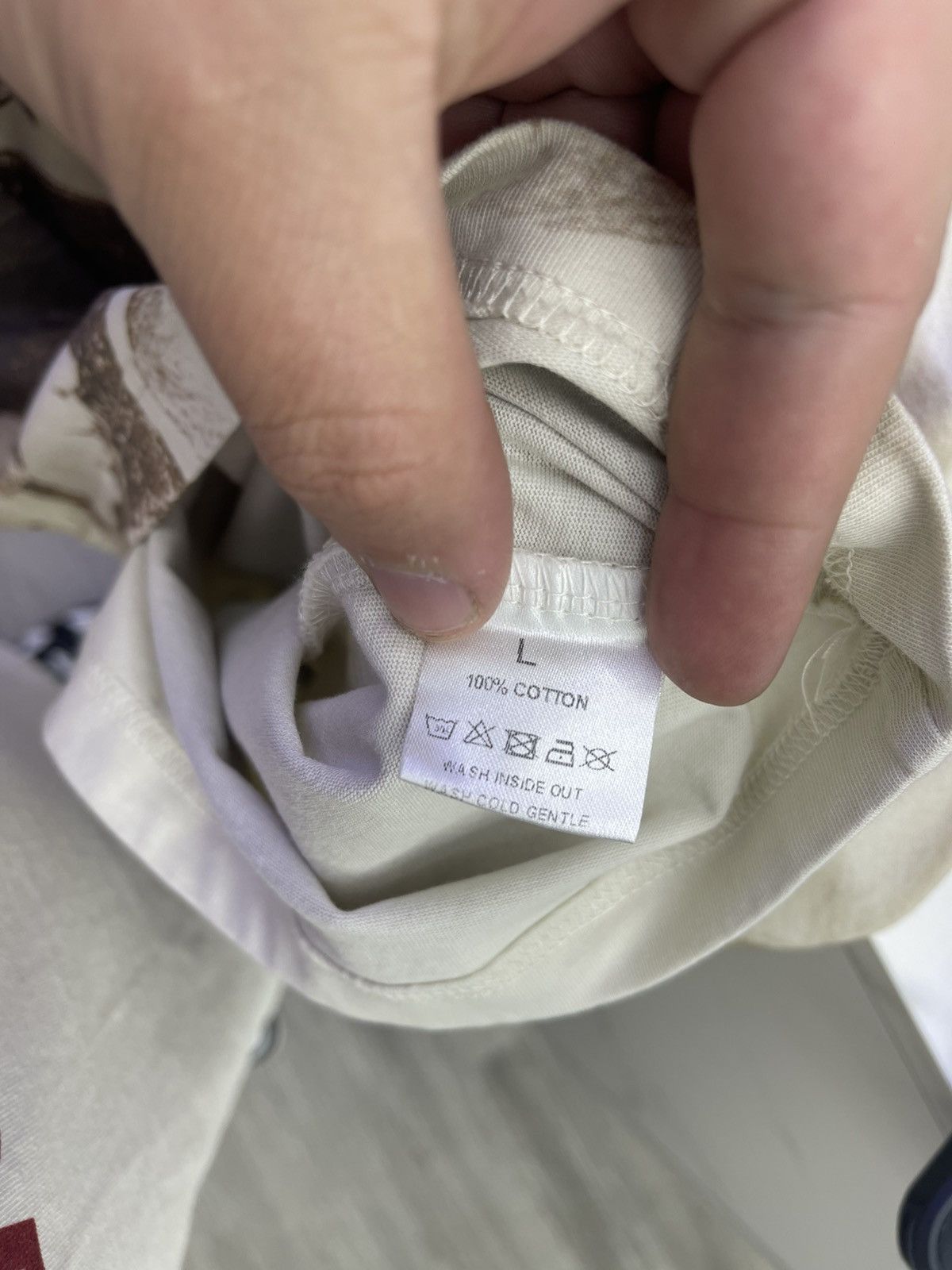 Vale Vale lives MLK tee cream Size US L / EU 52-54 / 3 - 5 Thumbnail