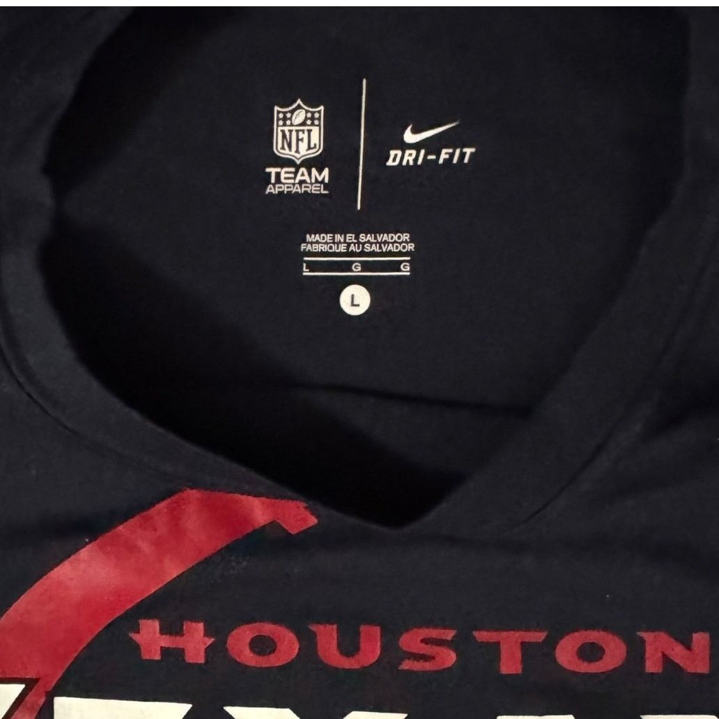 Other Nike Texans Game Day Tee Lightweight Large Dark Blue Size US L / EU 52-54 / 3 - 2 Thumbnail