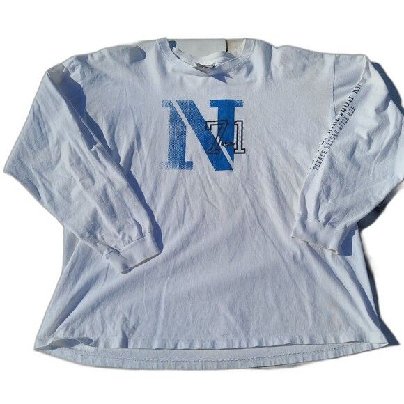Nike Vintage Y2k Nike 71 Long Sleeve Shirt Silver Tag Size US XL / EU 56 / 4 - 1 Thumbnail