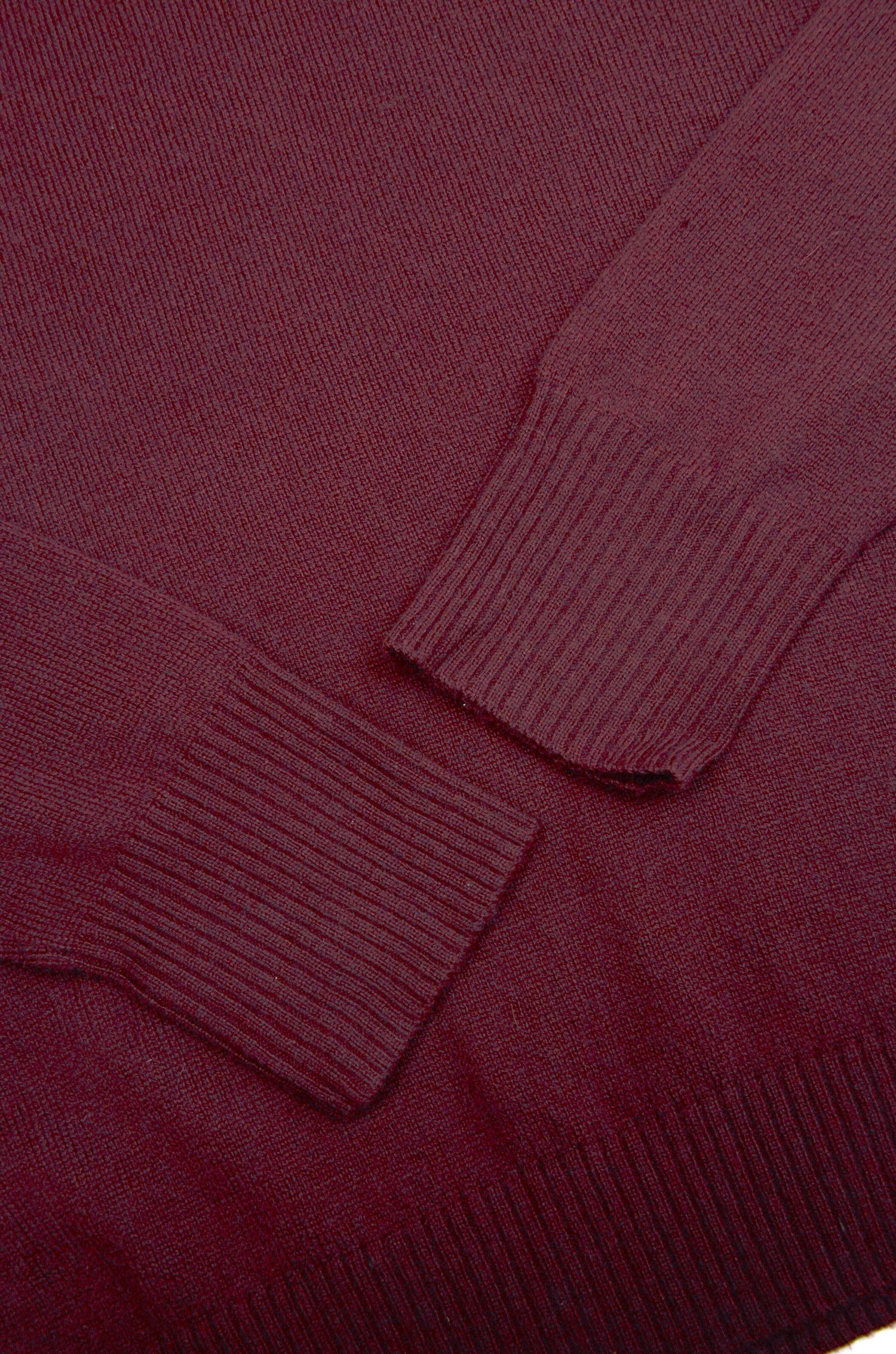 Polo Ralph Lauren Polo Ralph Lauren Lambswool Burgundy Sweater Size L Size US L / EU 52-54 / 3 - 3 Thumbnail
