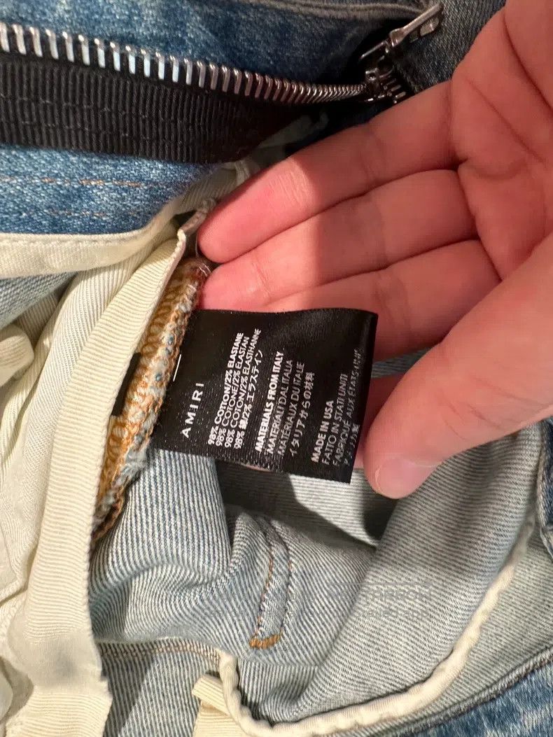 Amiri Amiri Size 31 Smokey blue jeans Size US 31 - 5 Thumbnail