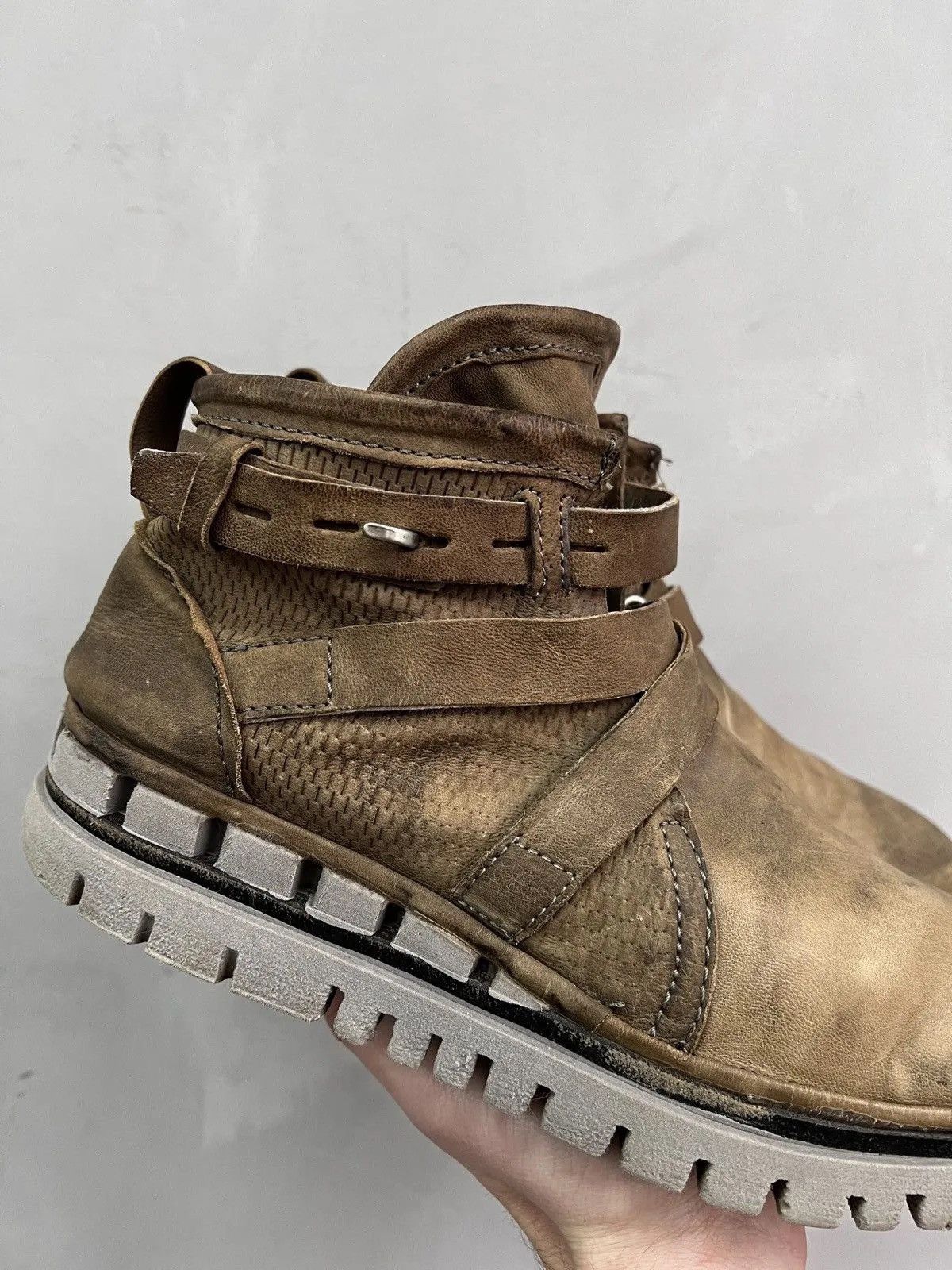 A.S.98 Vintage belted ankle tornado A.S. 98 boots margiela style Size US 8.5 / EU 41-42 - 2 Thumbnail
