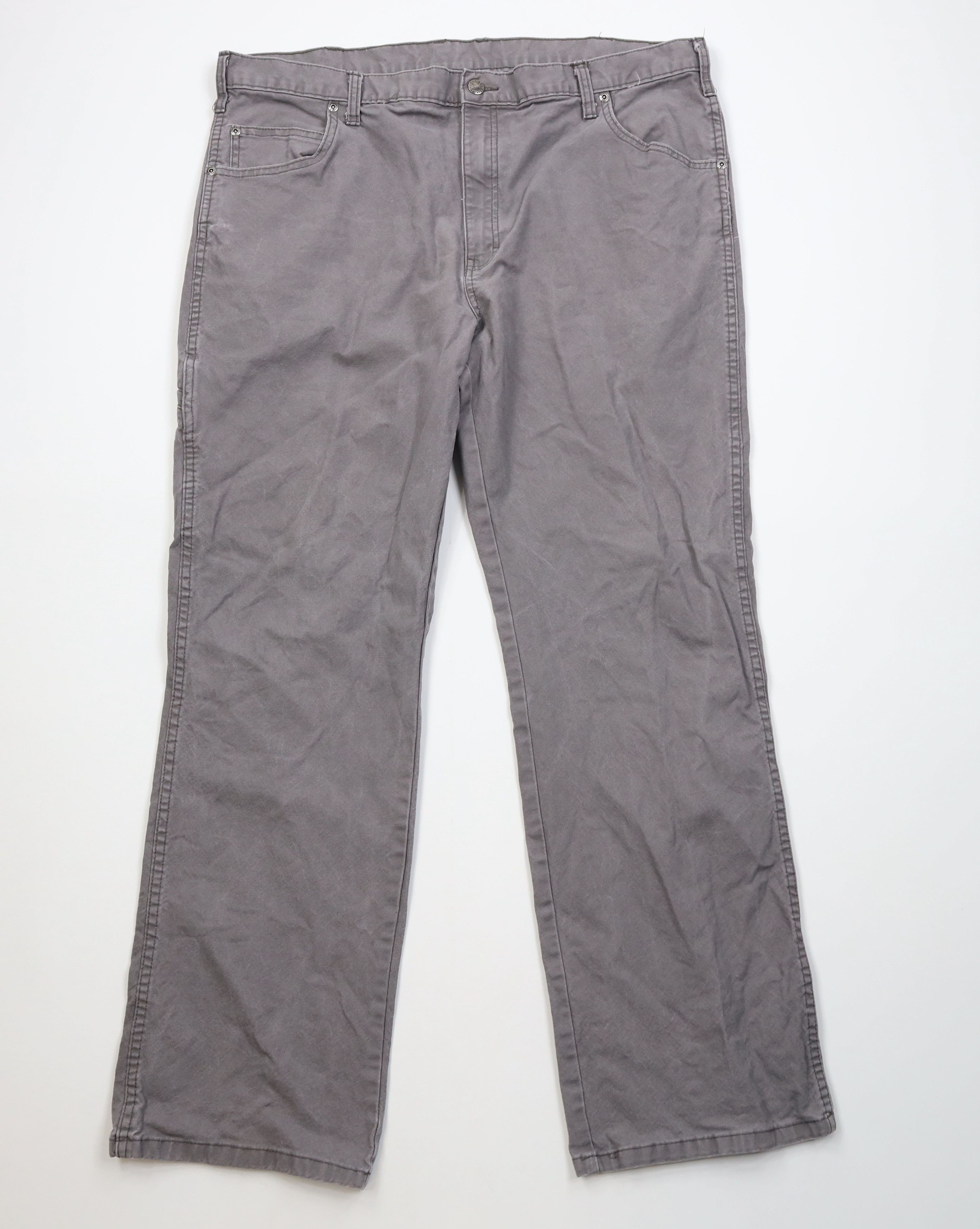 Dickies Vintage Y2K Dickies Wide Leg Dungaree Pants Gray Stretch Size US 40 / EU 56 - 1 Thumbnail