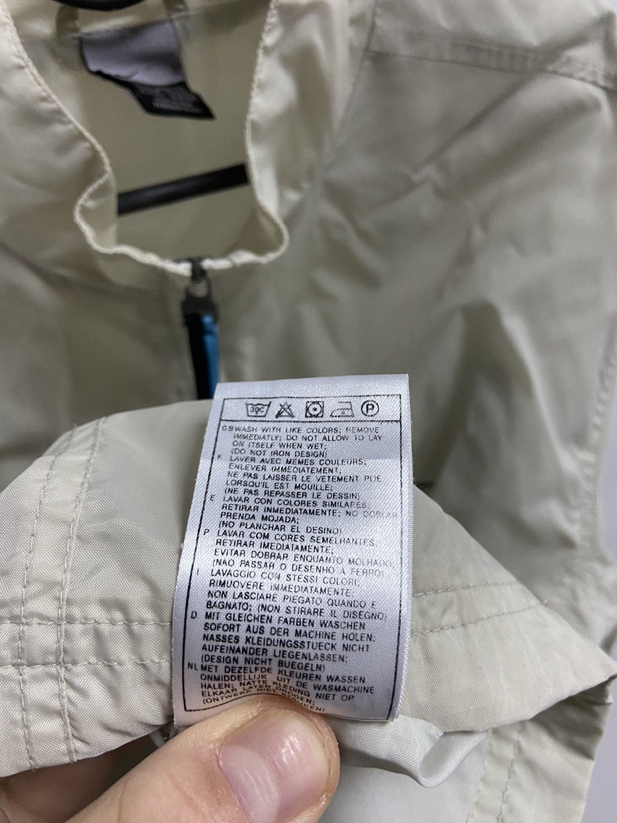 Nike × Vintage Nike Jacket Nylon Vintage Big Logo Zip Size US S / EU 44-46 / 1 - 8 Thumbnail