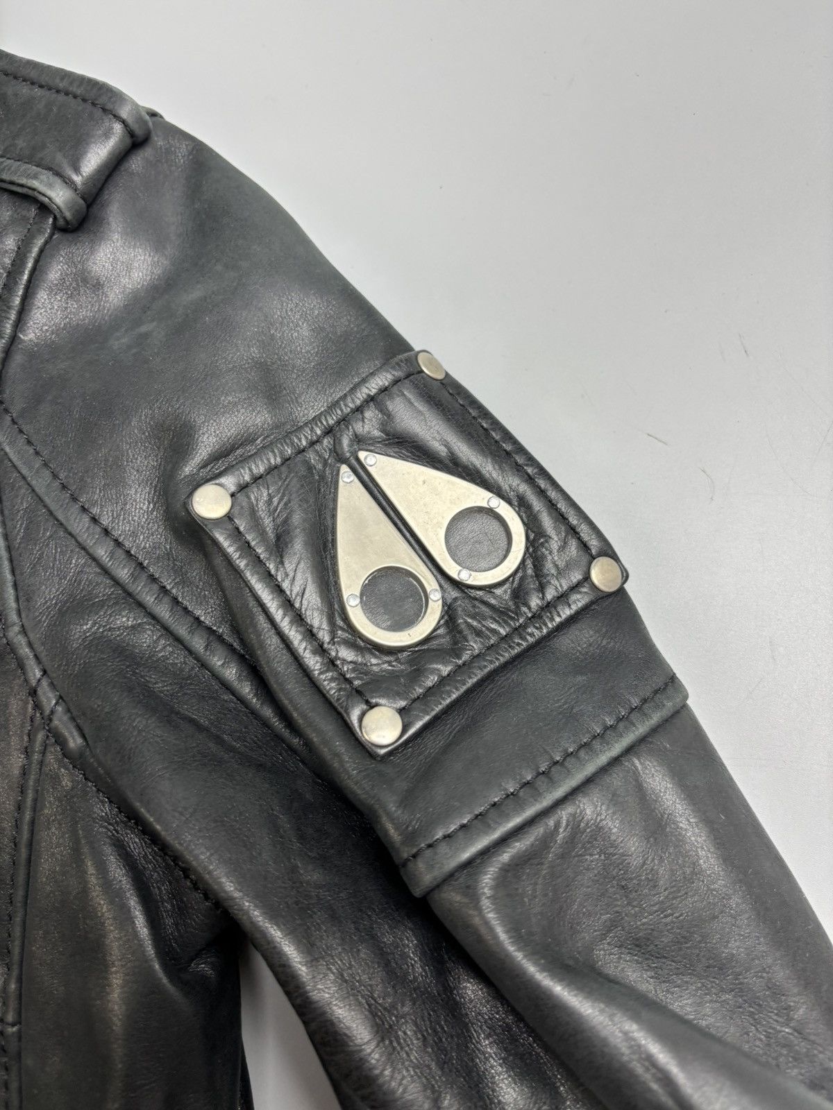 Moose Knuckles Leather Jacket