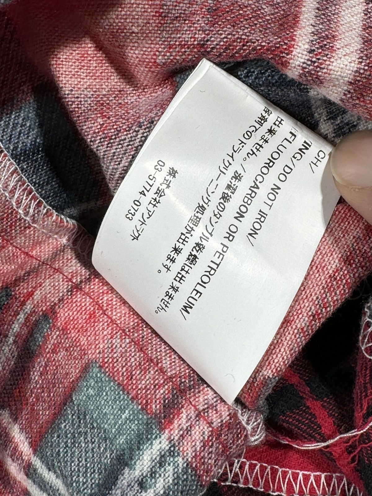 DENIM TEARS × READYMADE Readymade x Denim Tears Check Long Sleeve Shirt Sz XXL Size US XXL / EU 58 / 5 - 14 Thumbnail