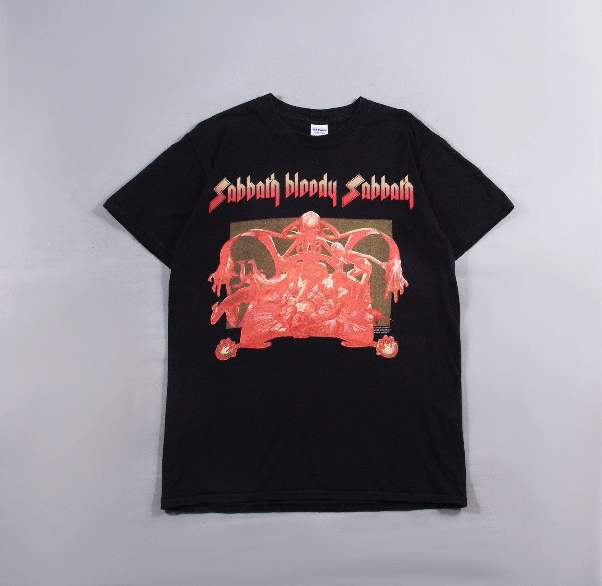 Band Tees Black Sabbath 2012 US Vintage Metal Rock Black Tee T Shirt M Size US M / EU 48-50 / 2 - 1 Thumbnail