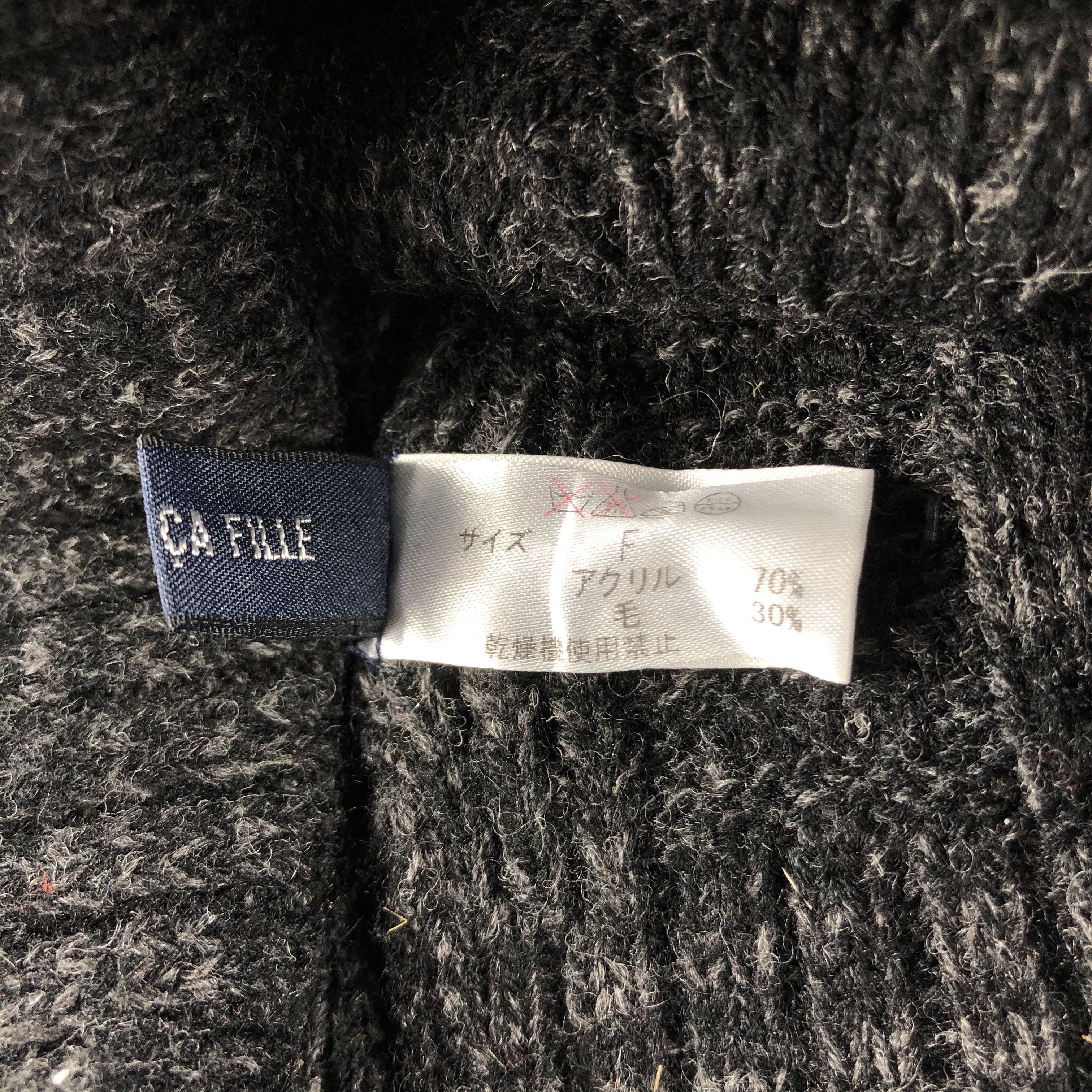Japanese Brand × Vintage Comme Ca Fille Beanie Snow Hat Snow Cap -D1062 Size ONE SIZE - 6 Thumbnail