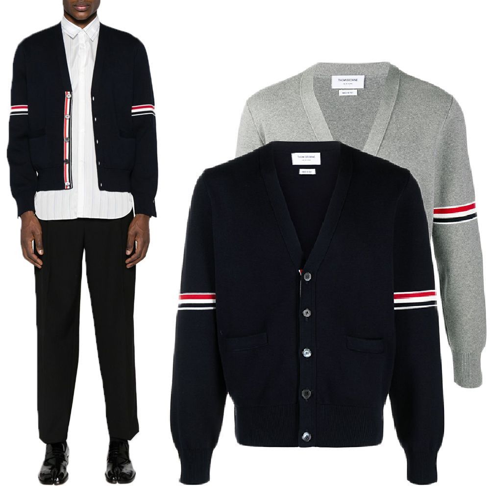 Thom Browne Armband Milano Cardigan Size US M / EU 48-50 / 2 - 1 Thumbnail