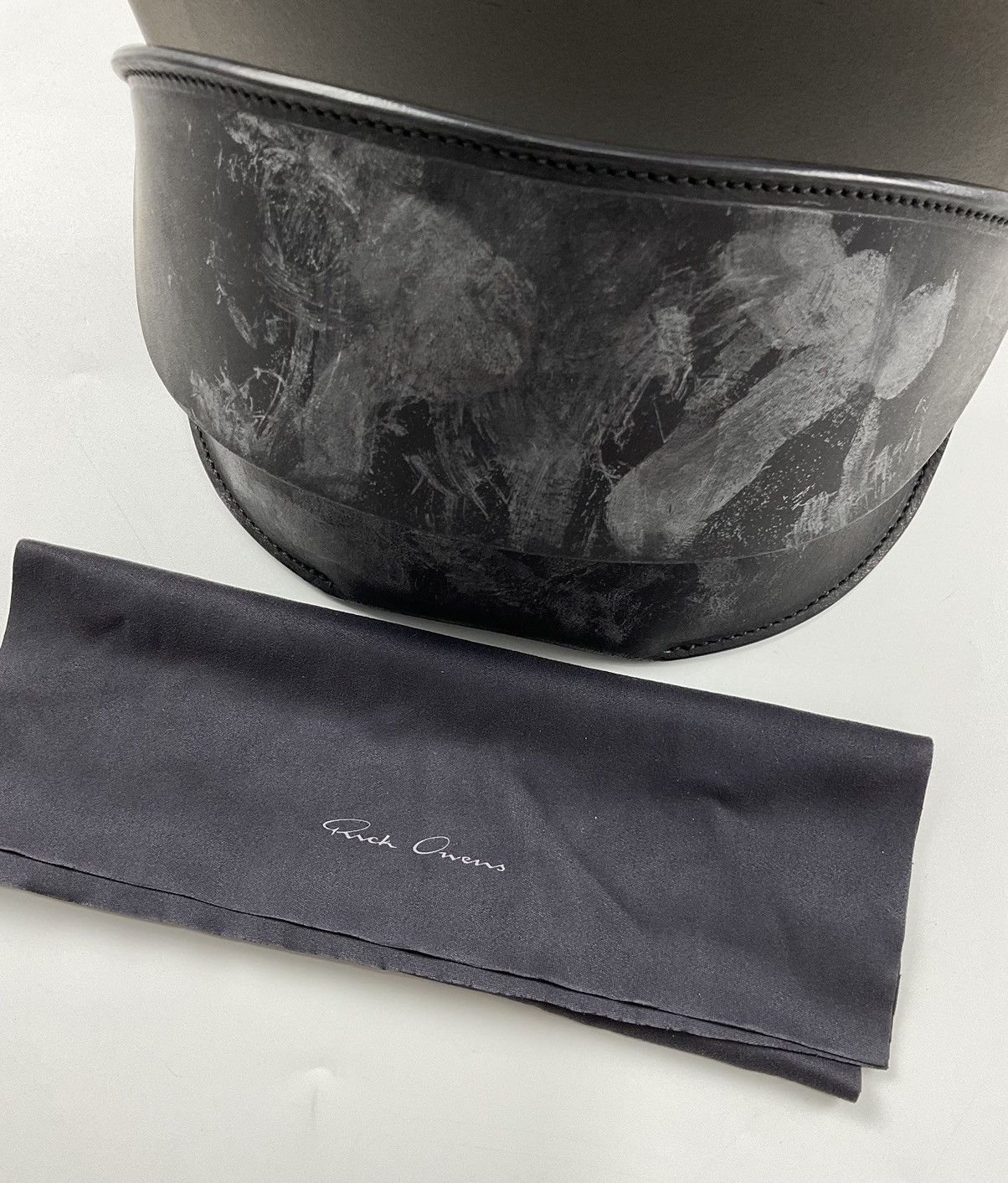 Rick Owens Rick Owens F/W'14 Moody Mask Shield Ram Horn Sunglass Size ONE SIZE - 2 Thumbnail