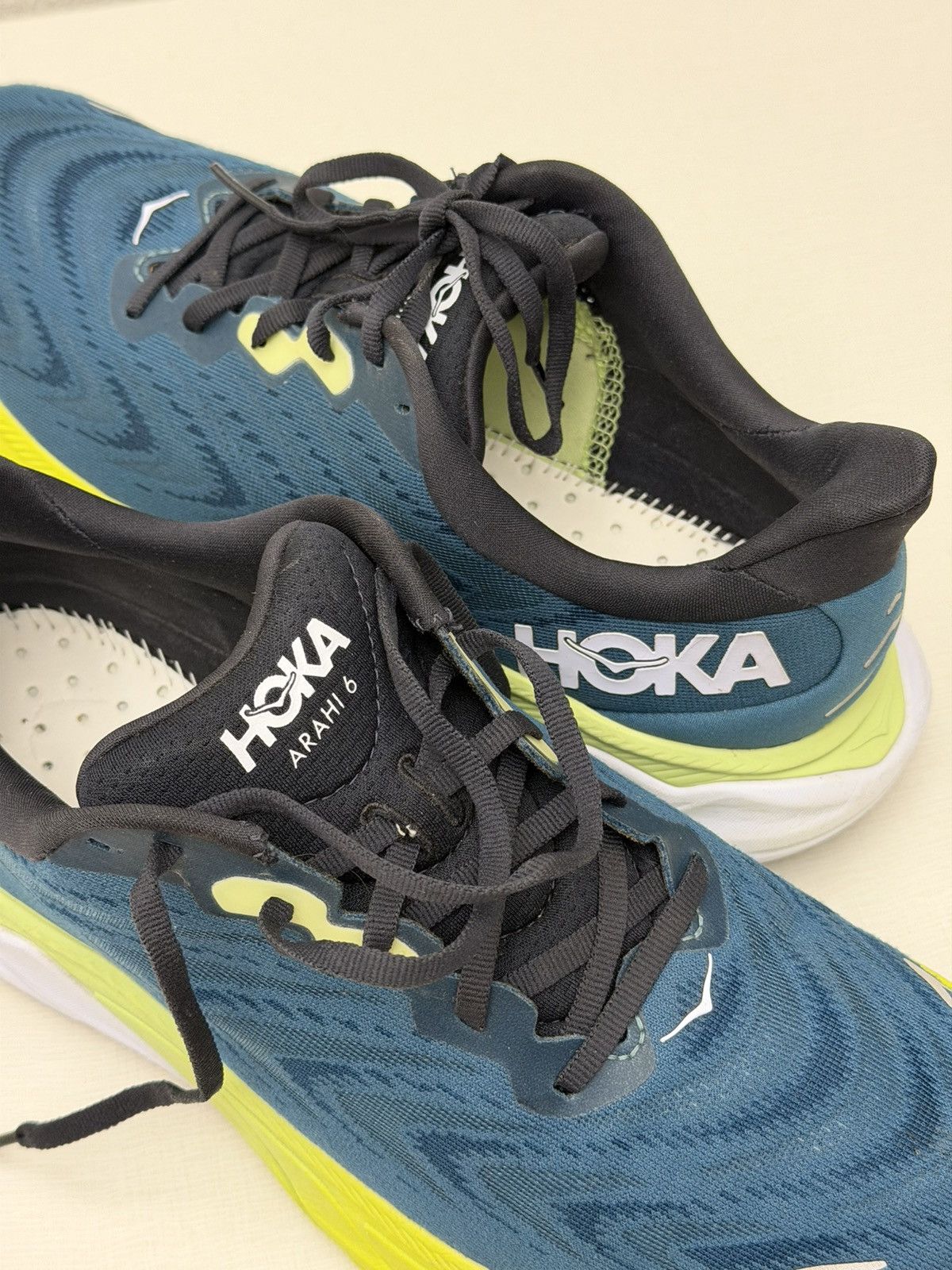 Hoka Hoka One One Arahi 6 Blue Graphite Size 9.5 (No Insoles) Size US 9.5 / EU 42-43 - 7 Thumbnail
