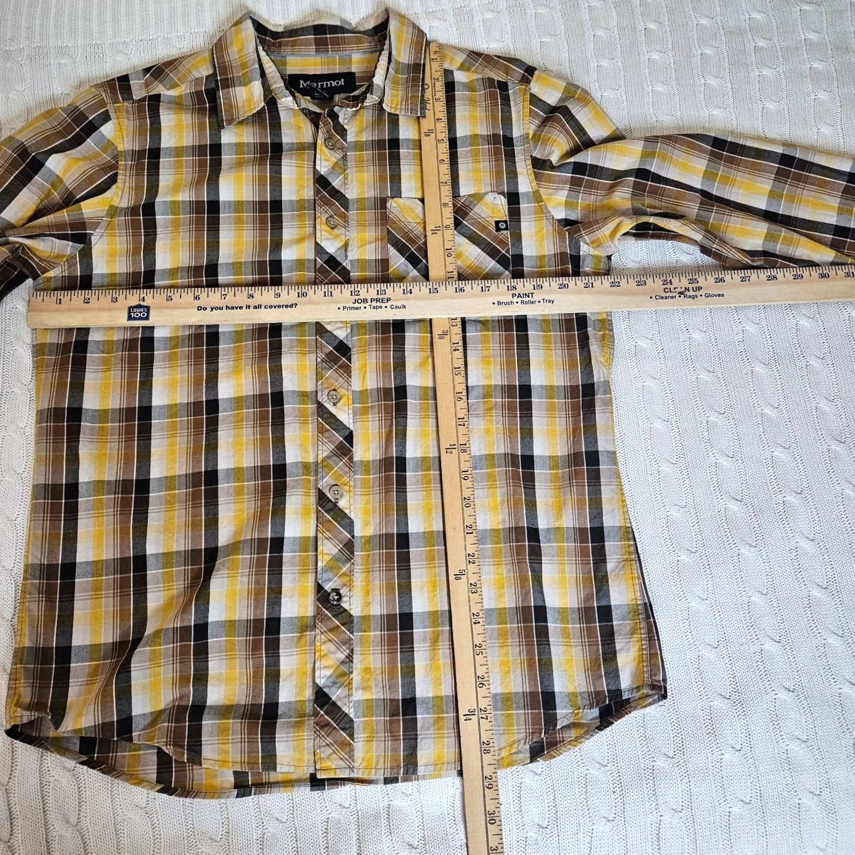 Marmot Marmot Button-Up Shirt Men's Plaid Cotton Long Sleeve M Multicolor Outdoor Casual Everyday Regular Fit Shirt Size US M / EU 48-50 / 2 - 7 Thumbnail