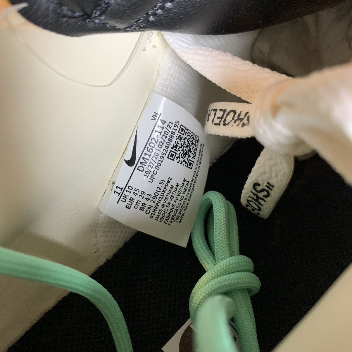 Nike × Off-White Off-White Nike Dunk Low Lot 4 Size US 11 / EU 44 - 19 Thumbnail