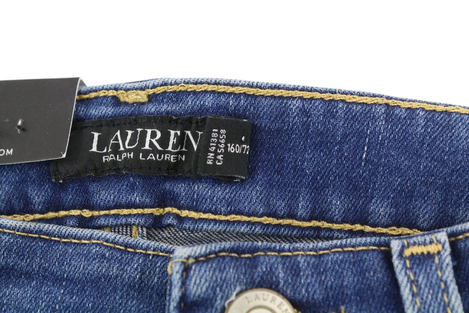 Lauren Ralph Lauren LEGACY W27 High Rise Skinny Ankle Jeans 84701 Size 27" / US 4 / IT 40 - 13 Thumbnail