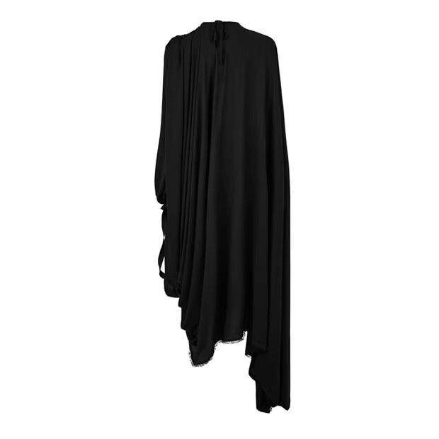 Balenciaga o1g2r1mq0924 Dress in Black Size XXS / US 00 / IT 34 - 2 Thumbnail