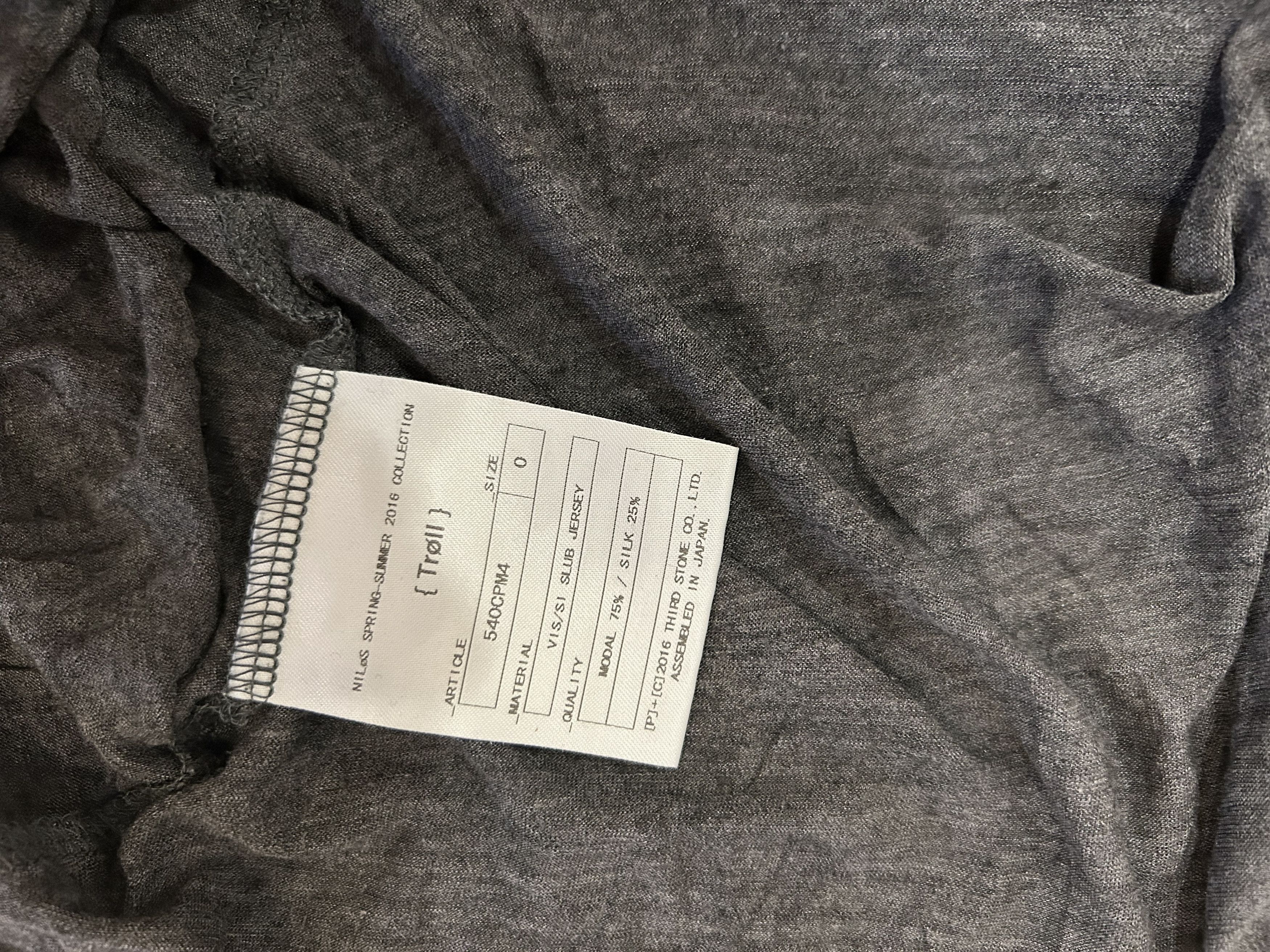 Julius Julius Oversize See Through T-Shirt Size US M / EU 48-50 / 2 - 4 Thumbnail