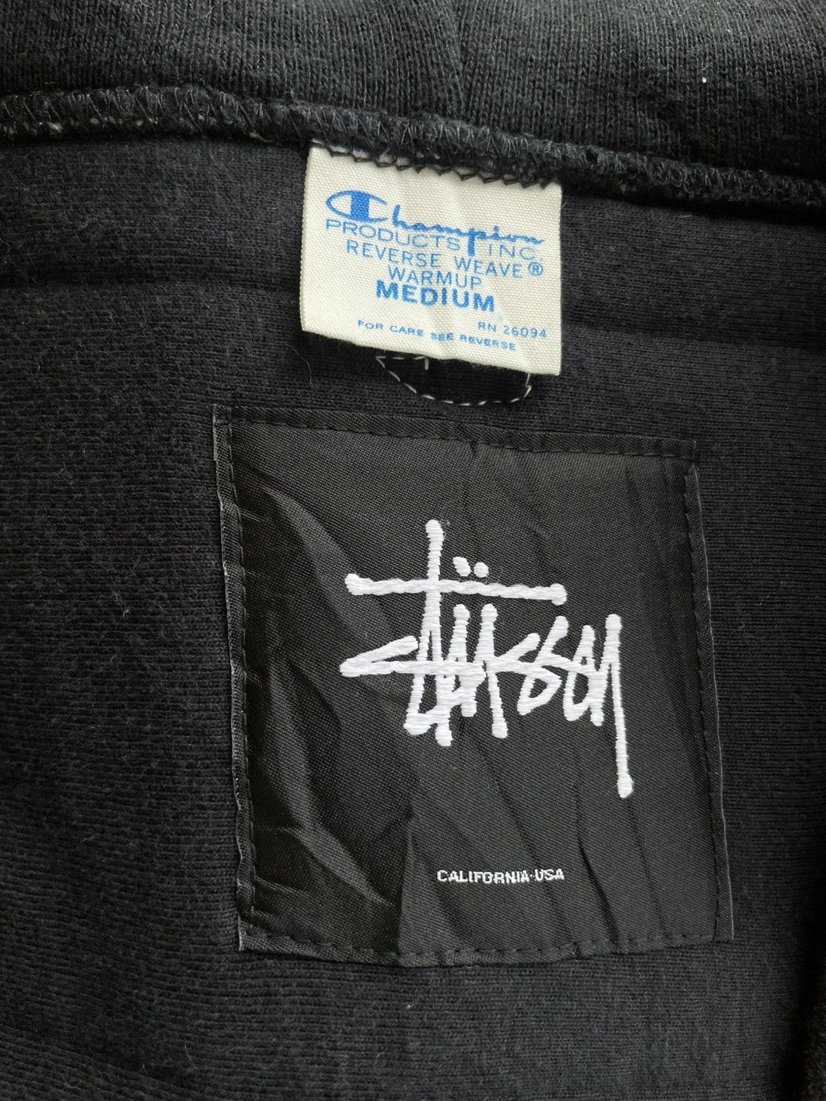 Champion × Japanese Brand × Stussy Vintage Stussy X Champion Vest Size US M / EU 48-50 / 2 - 6 Thumbnail