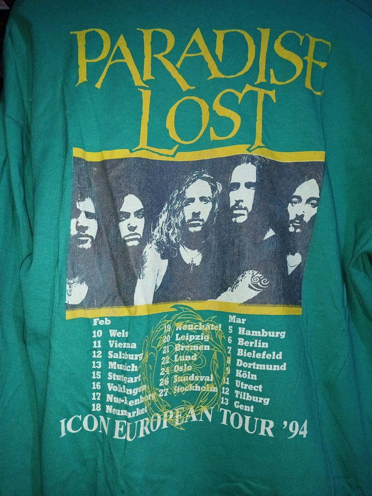 Band Tees Paradise lost XL Cradle of Filth Morbid Angel Napalm Death Size US XL / EU 56 / 4 - 2 Thumbnail