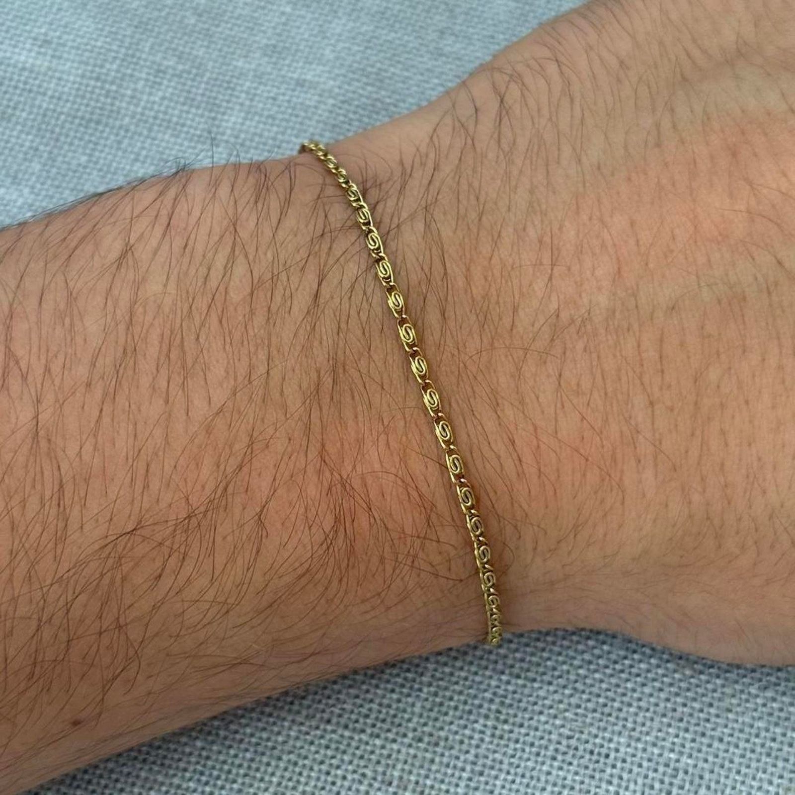 Other Classic gold paperclip thin chain MENS1 Size ONE SIZE - 1 Thumbnail