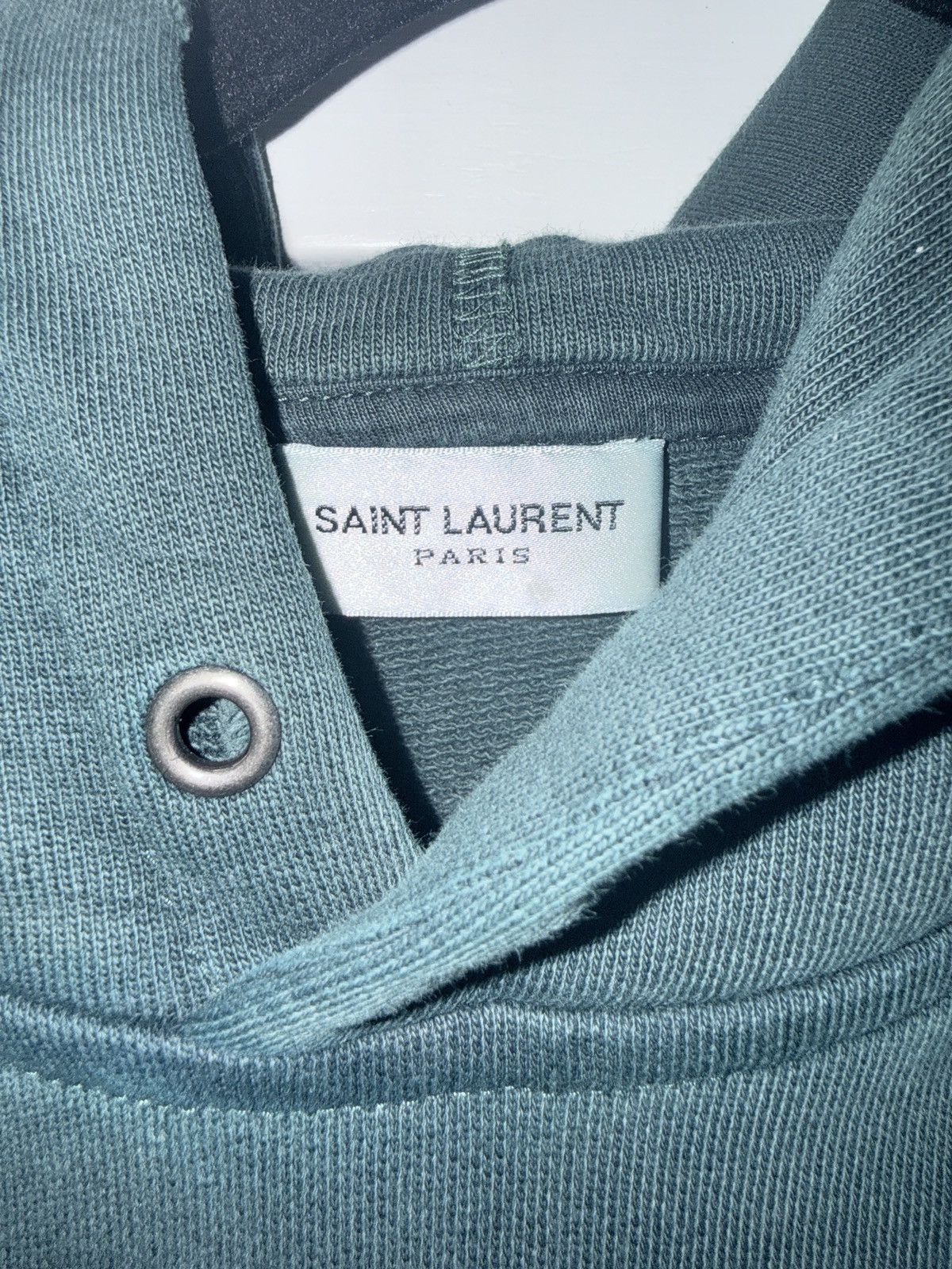 Saint Laurent Paris Saint Laurent logo hoodie Size US S / EU 44-46 / 1 - 4 Thumbnail