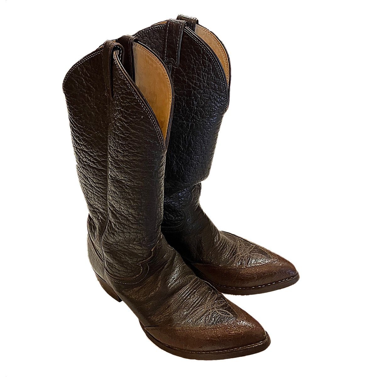 Vintage Vintage Justin Cowboy Boots Size US 10.5 / EU 43-44 - 2 Thumbnail