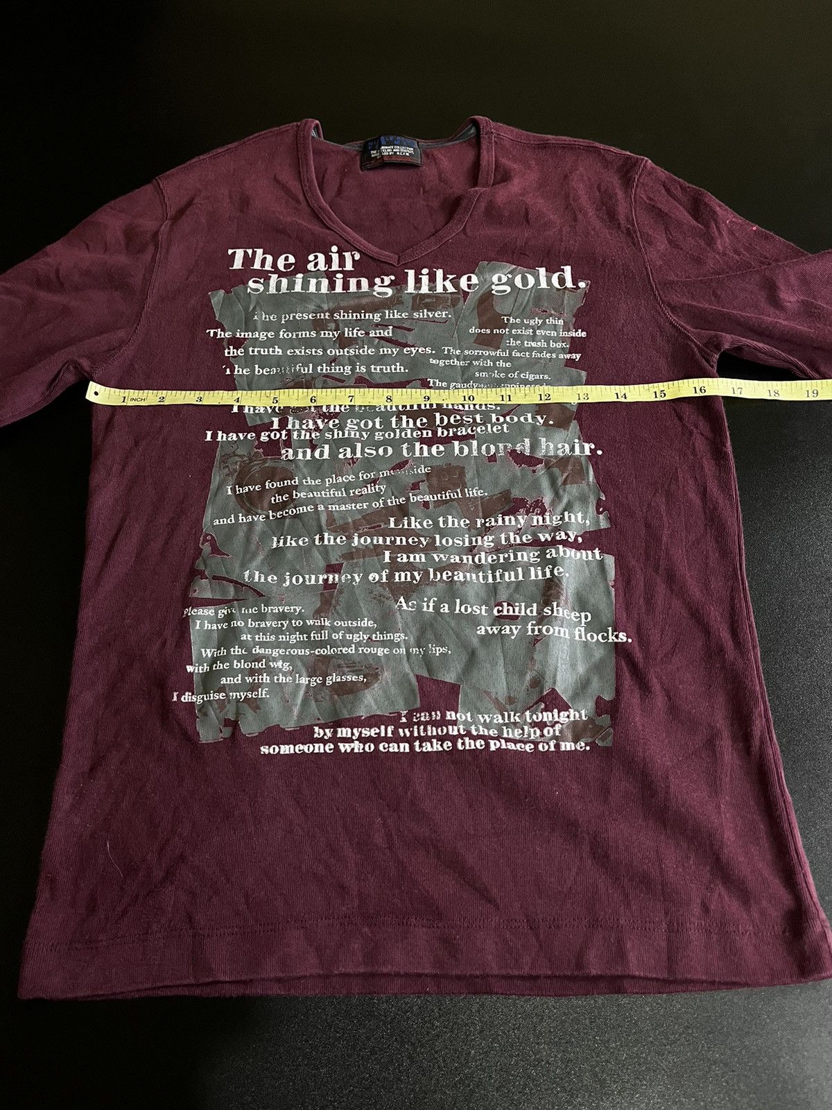 Hysteric Glamour × If Six Was Nine × Japanese Brand The air shinning like gold NCFM japanese gothic style Size US M / EU 48-50 / 2 - 7 Thumbnail