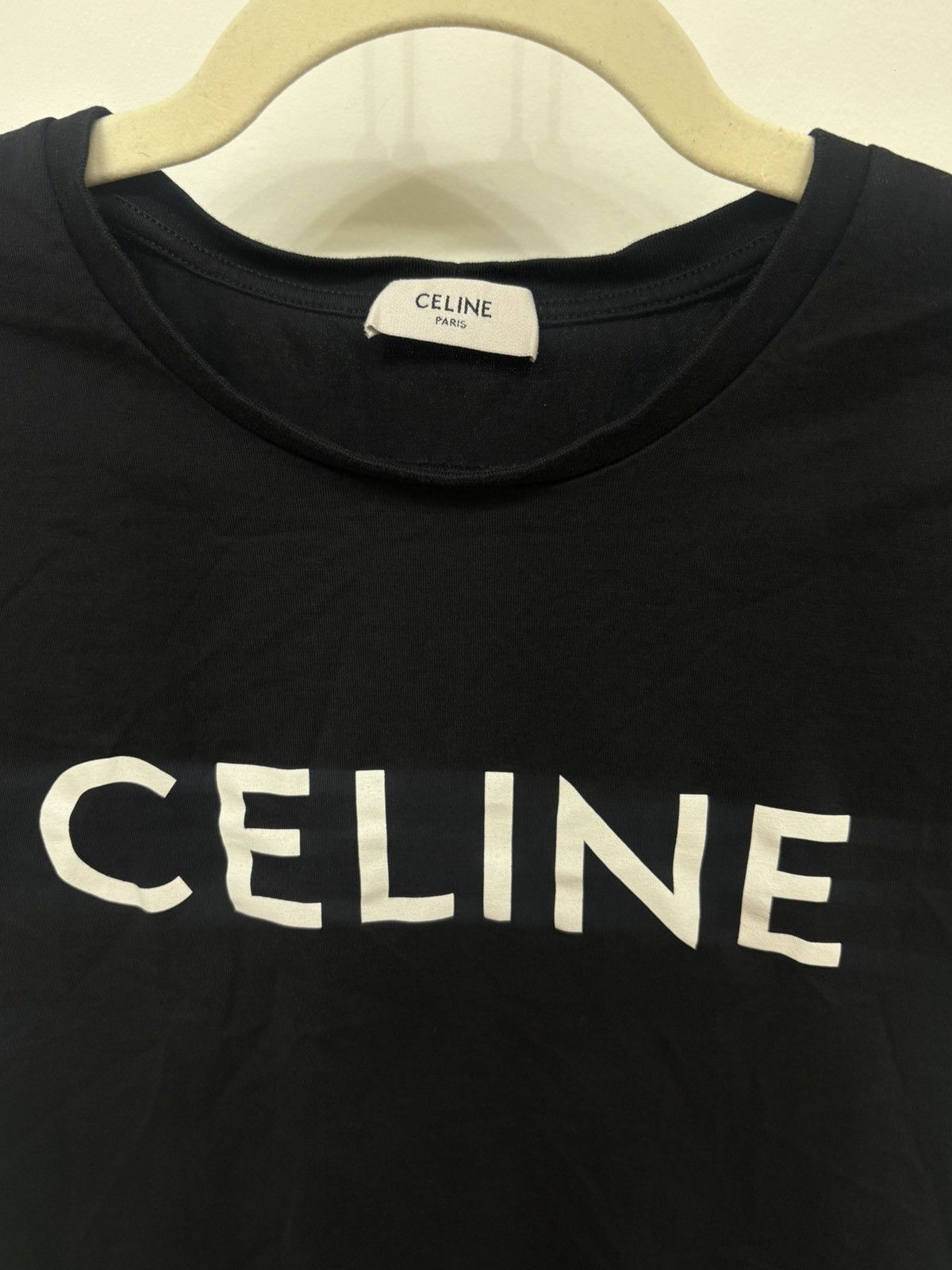 Celine Celine Logo Tee Size S / US 4 / IT 40 - 3 Thumbnail