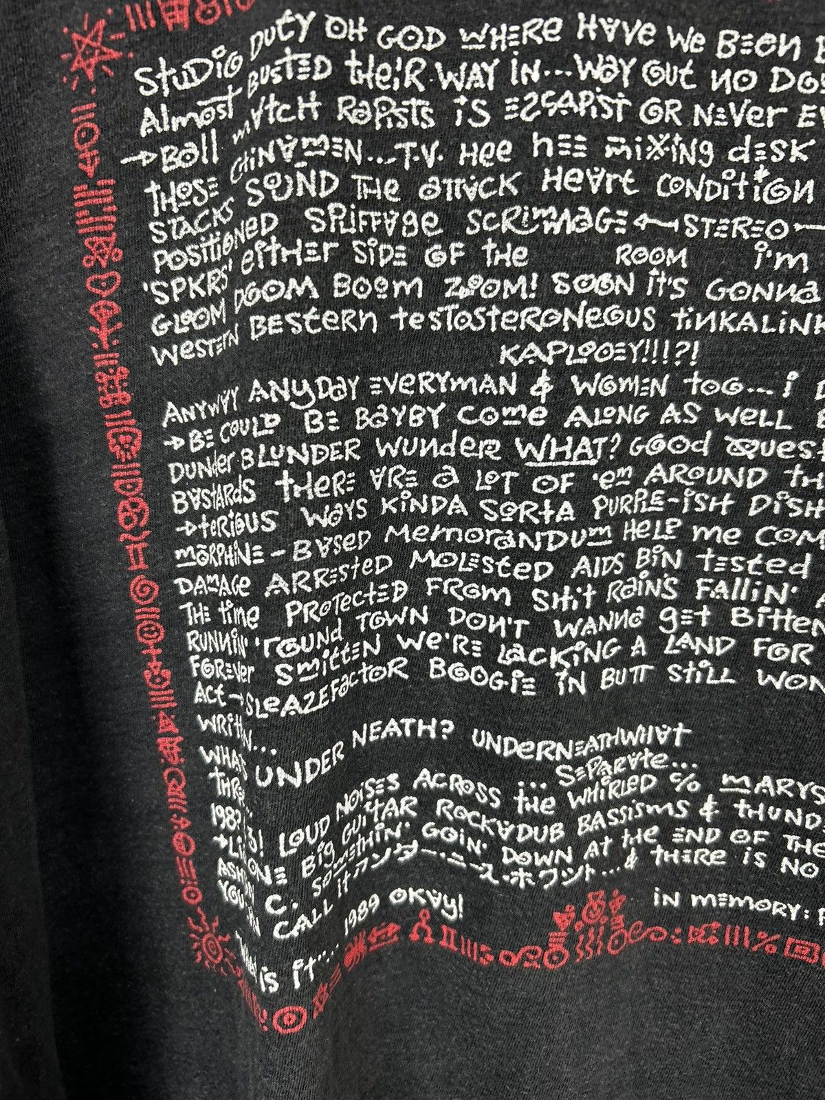 Band Tees × Vintage Vintage 90s Underneath What Band Long Sleeve Size US M / EU 48-50 / 2 - 15 Thumbnail