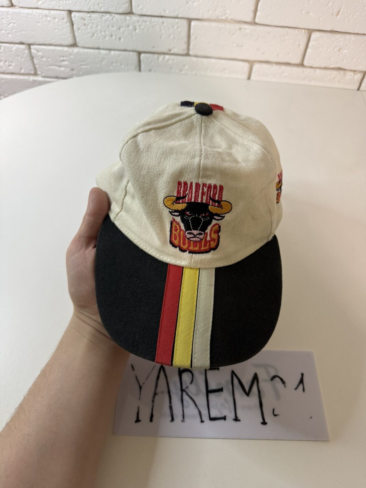 Vintage Bradford Bulls Rugby cap hat Size ONE SIZE - 2 Thumbnail