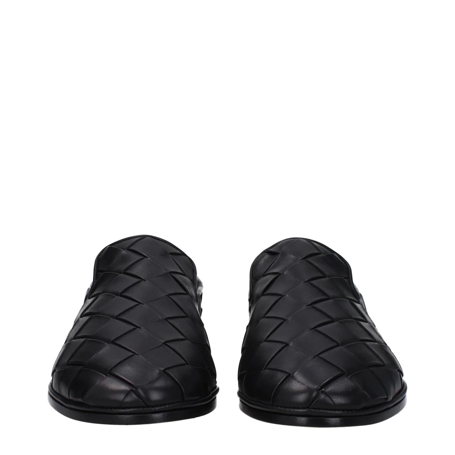 Bottega Veneta ob1o1e0325 Leather Slip Ons in Black Size US 6 / EU 39 - 3 Thumbnail