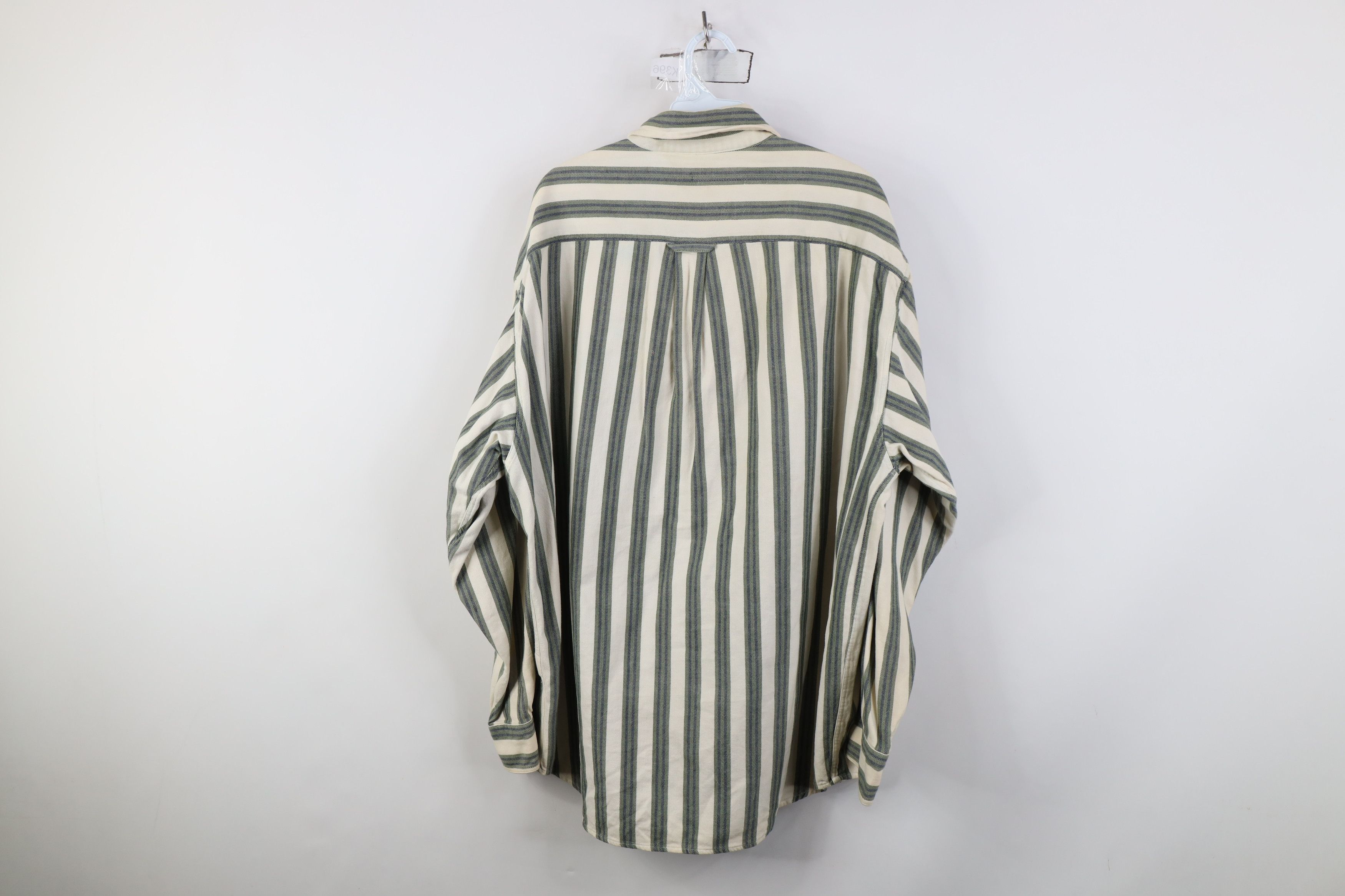 Vintage Vintage 90s Streetwear Flannel Collared Button Shirt Size US XL / EU 56 / 4 - 11 Thumbnail