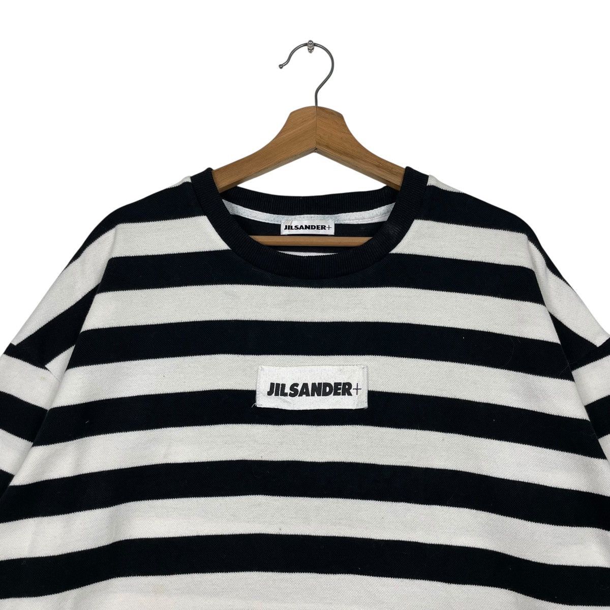 Jil Sander Jil Sander Stripe Black And White T-shirt Size US M / EU 48-50 / 2 - 7 Thumbnail