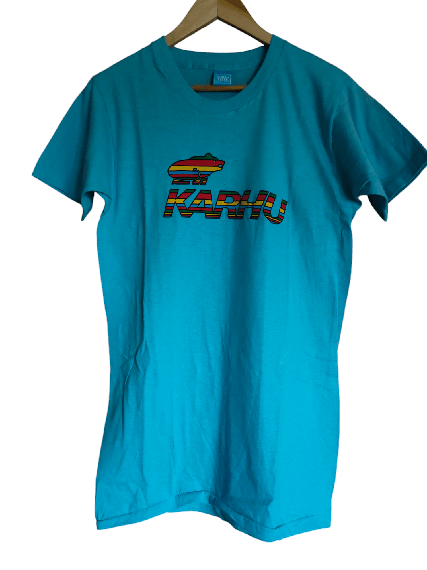 Vintage 1980s' Karhu Screen Stars Tee Size US L / EU 52-54 / 3 - 1 Thumbnail