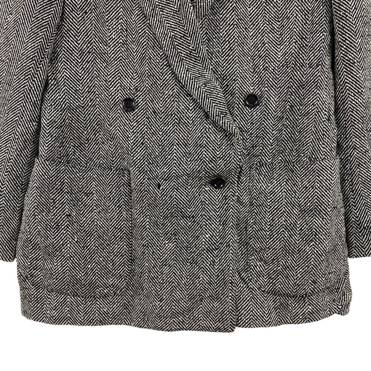 Lanvin × Vintage Vintage LANVIN PARIS Grey Wool Blazer Coat Size US M / EU 48-50 / 2 - 3 Thumbnail