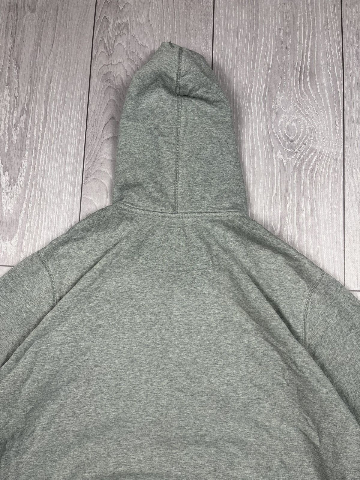 Nike × Vintage Vintage Nike Ohio State Center Logo Grey Hoodie 00s Size US M / EU 48-50 / 2 - 8 Thumbnail