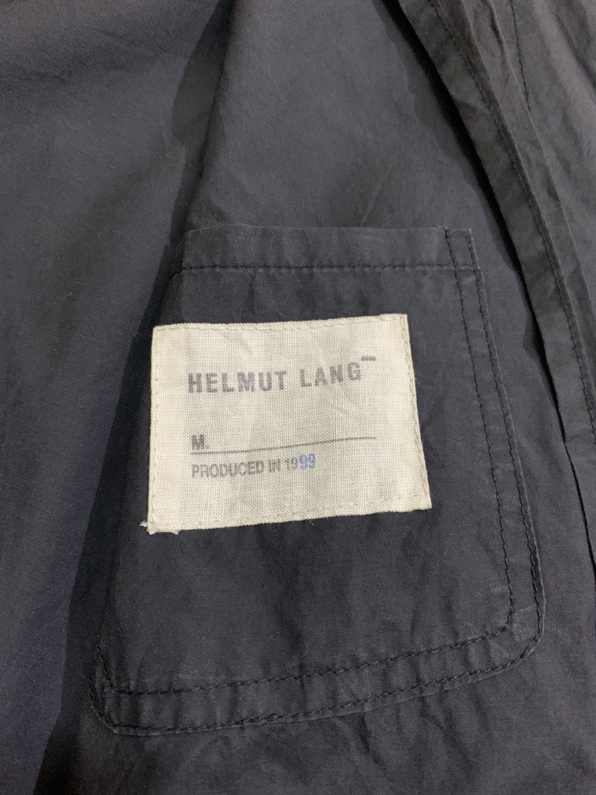 Helmut Lang HELMUT LANG 1999 TECHNICAL MINIMAL JACKET Size S / US 4 / IT 40 - 8 Thumbnail