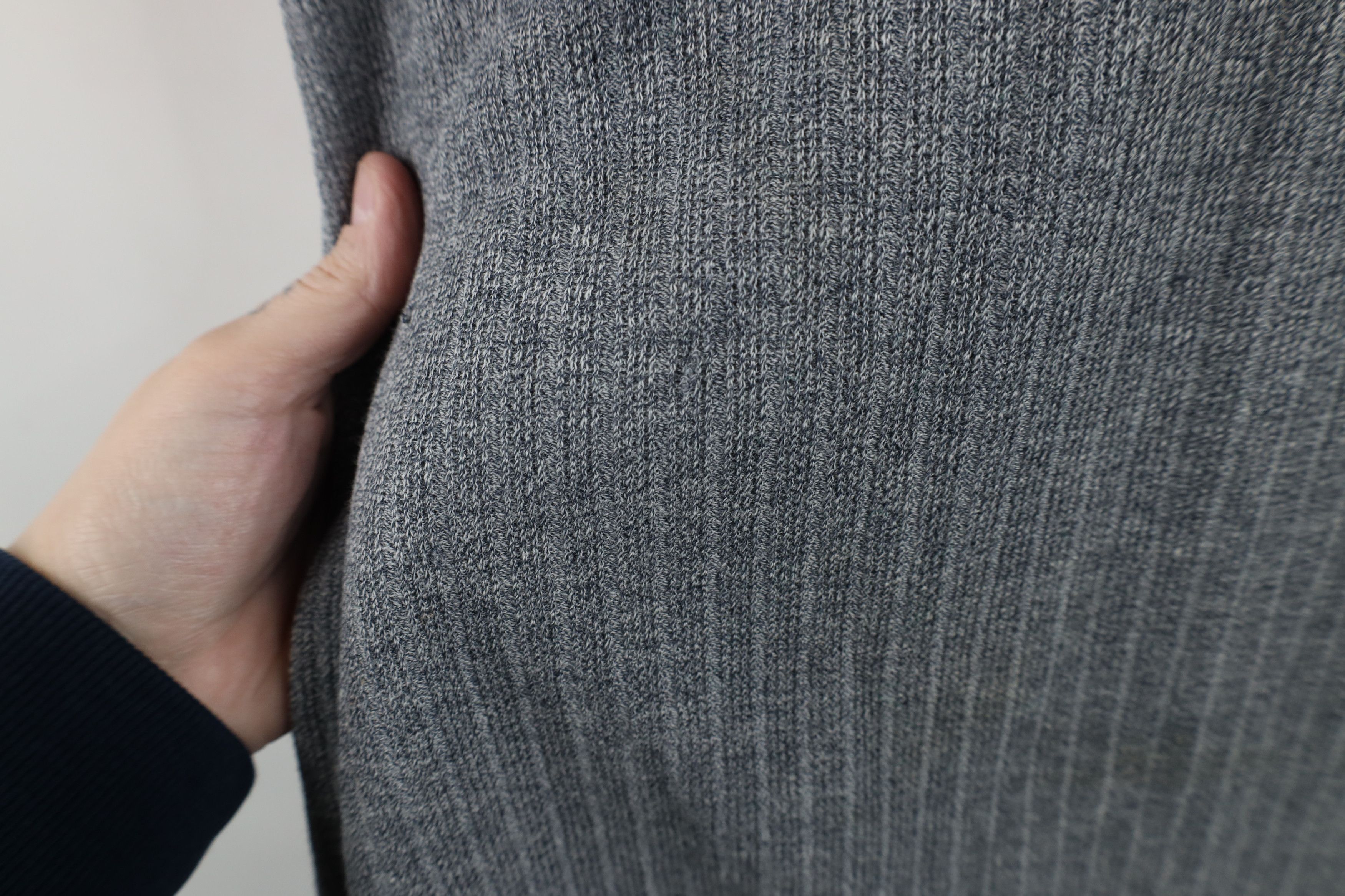 Vintage Vintage 90s Streetwear Ribbed Long Sleeve Henley T-Shirt Size US L / EU 52-54 / 3 - 8 Thumbnail
