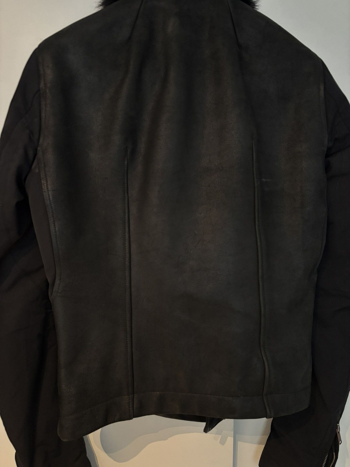 Rick Owens Rick Owens FW 13 PLINTH Stooges with fur collar Size US S / EU 44-46 / 1 - 8 Thumbnail