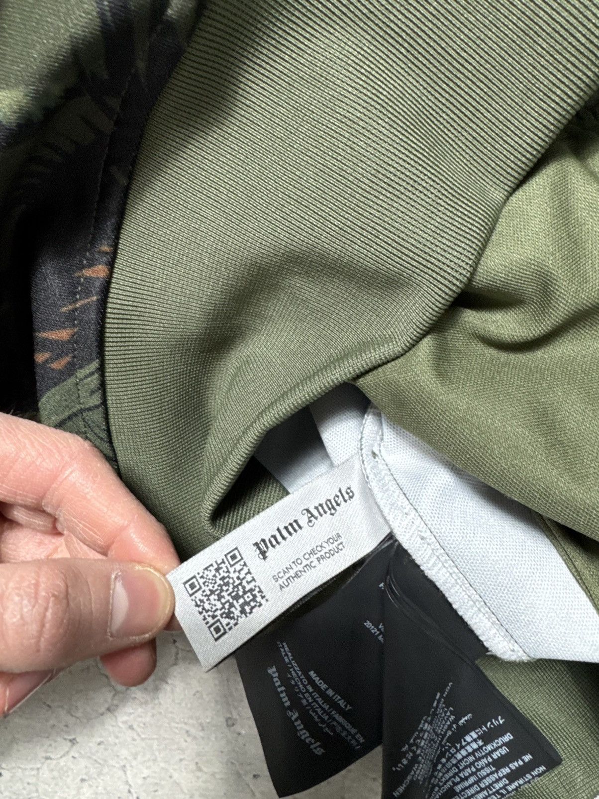 Palm Angels Palm Angels Jungle Full Zip Track Jacket Luxury Size XS Size US XS / EU 42 / 0 - 11 Thumbnail