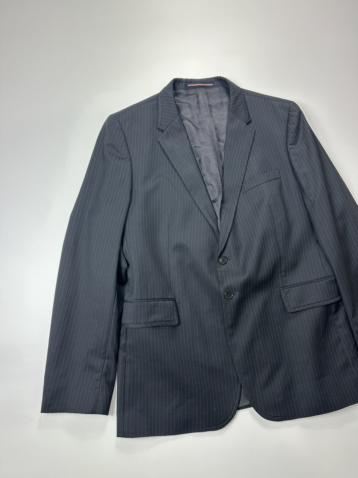 Paul Smith Paul Smith Classic Wool Black Blazer Size 44R - 5 Thumbnail