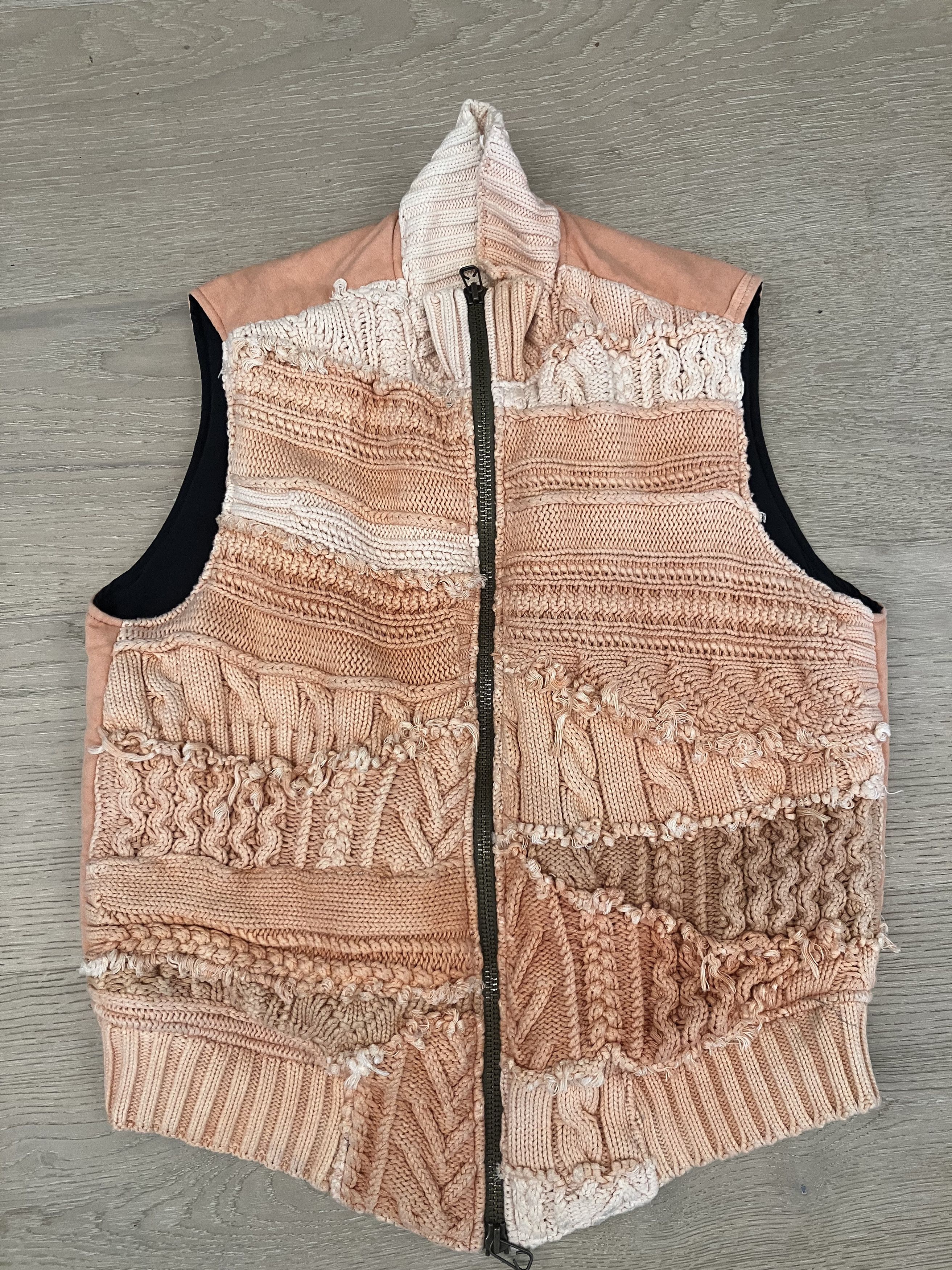 Greg Lauren $2250 Greg Lauren Sample Coral Fisherman Vest Size US L / EU 52-54 / 3 - 7 Thumbnail