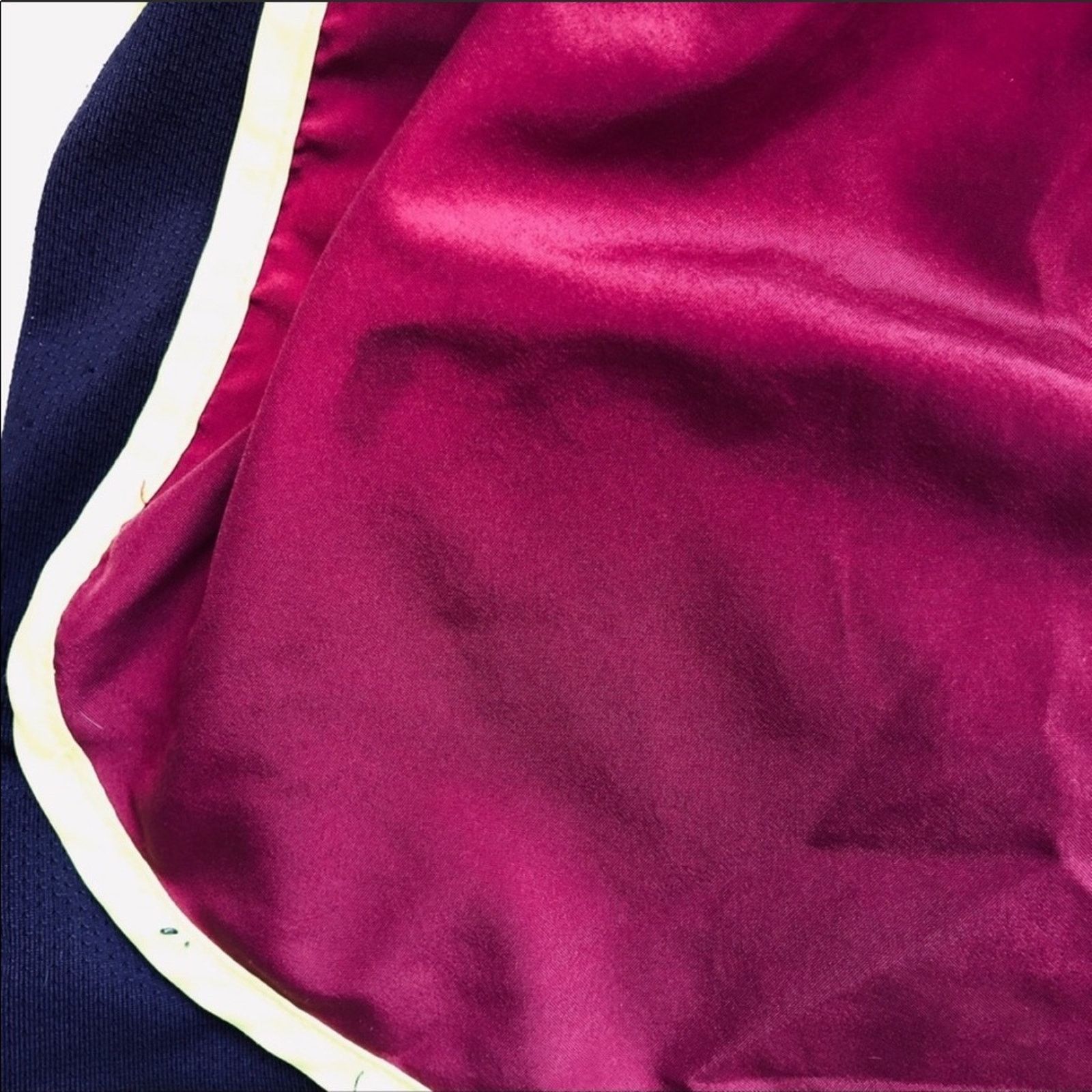 Nike NIKE Dri Fit Mesh Maroon Neon Black White Gym Mini Shorts Size 26" / US 2 / IT 38 - 2 Thumbnail