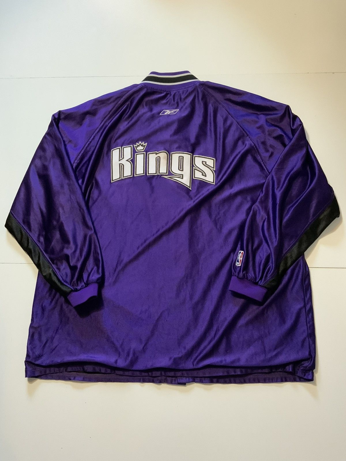 NBA × Reebok × Vintage VTG Sacramento Kings Player Issue Warm Up Shooting Jacket Size US XXL / EU 58 / 5 - 1 Thumbnail