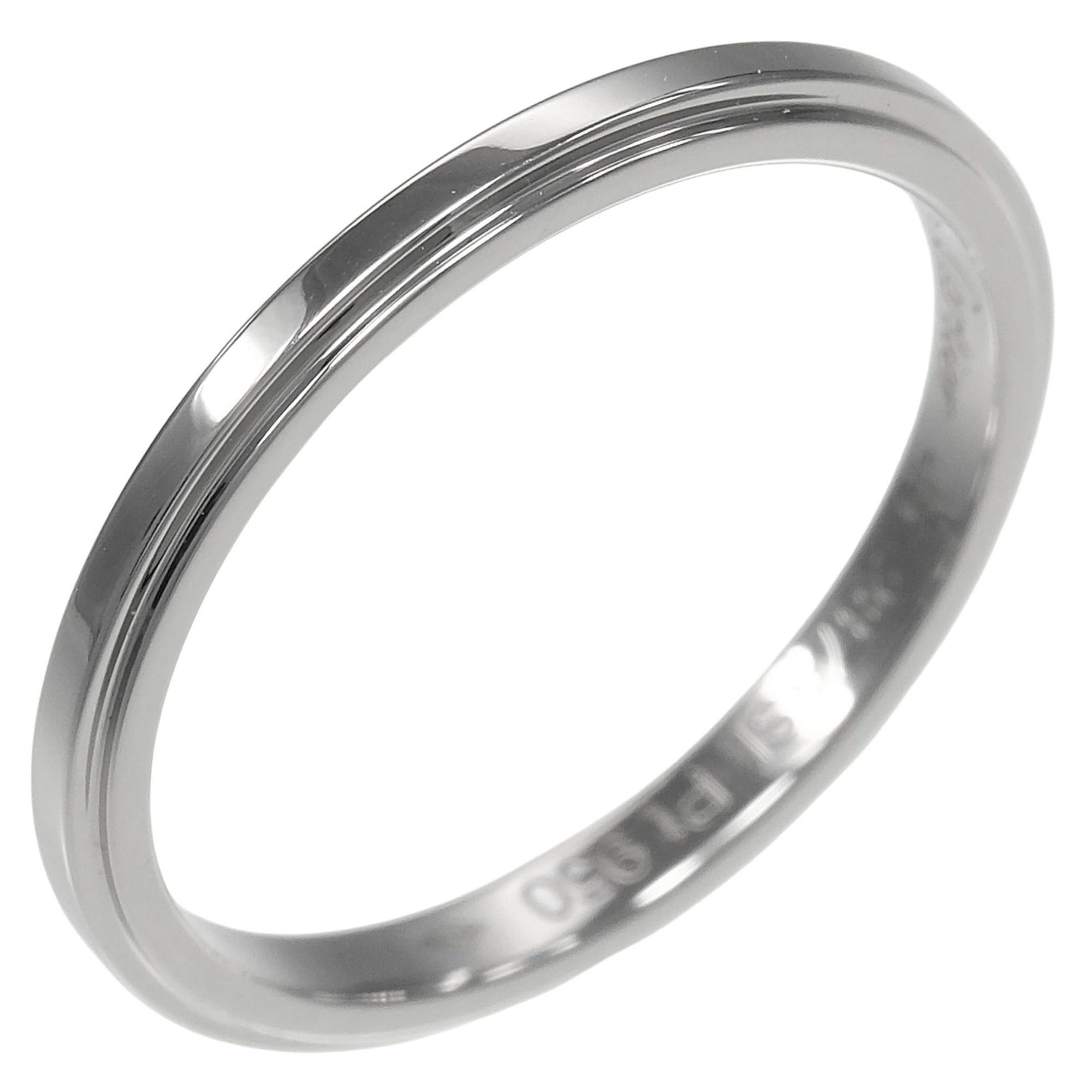Cartier D'Amour ring size 5 Pt950 platinum approximately 1.85g
