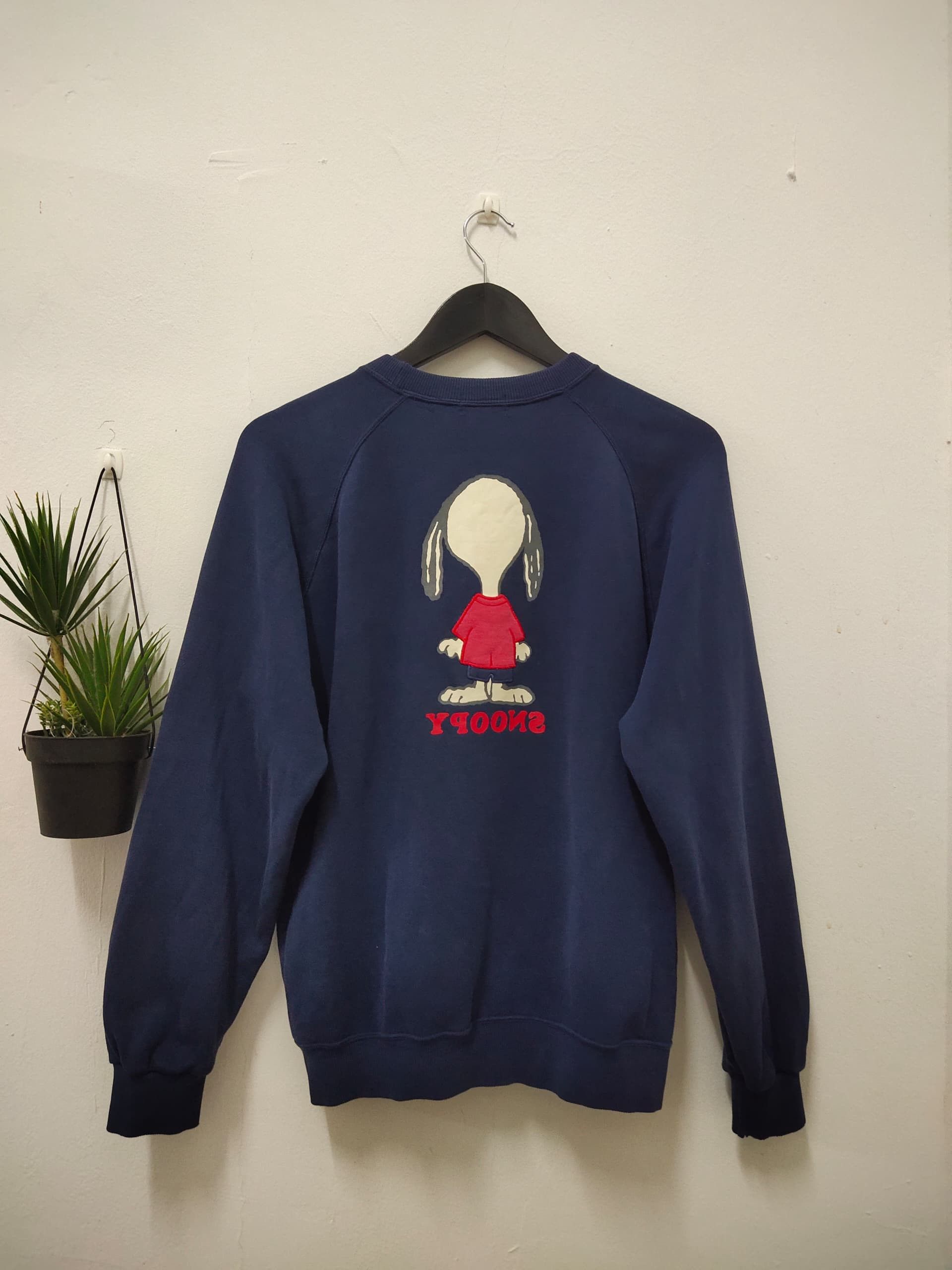 Cartoon Network Vintage 90s Snoopy movie Embroidery patchwork sweatshirt Size US M / EU 48-50 / 2 - 5 Thumbnail