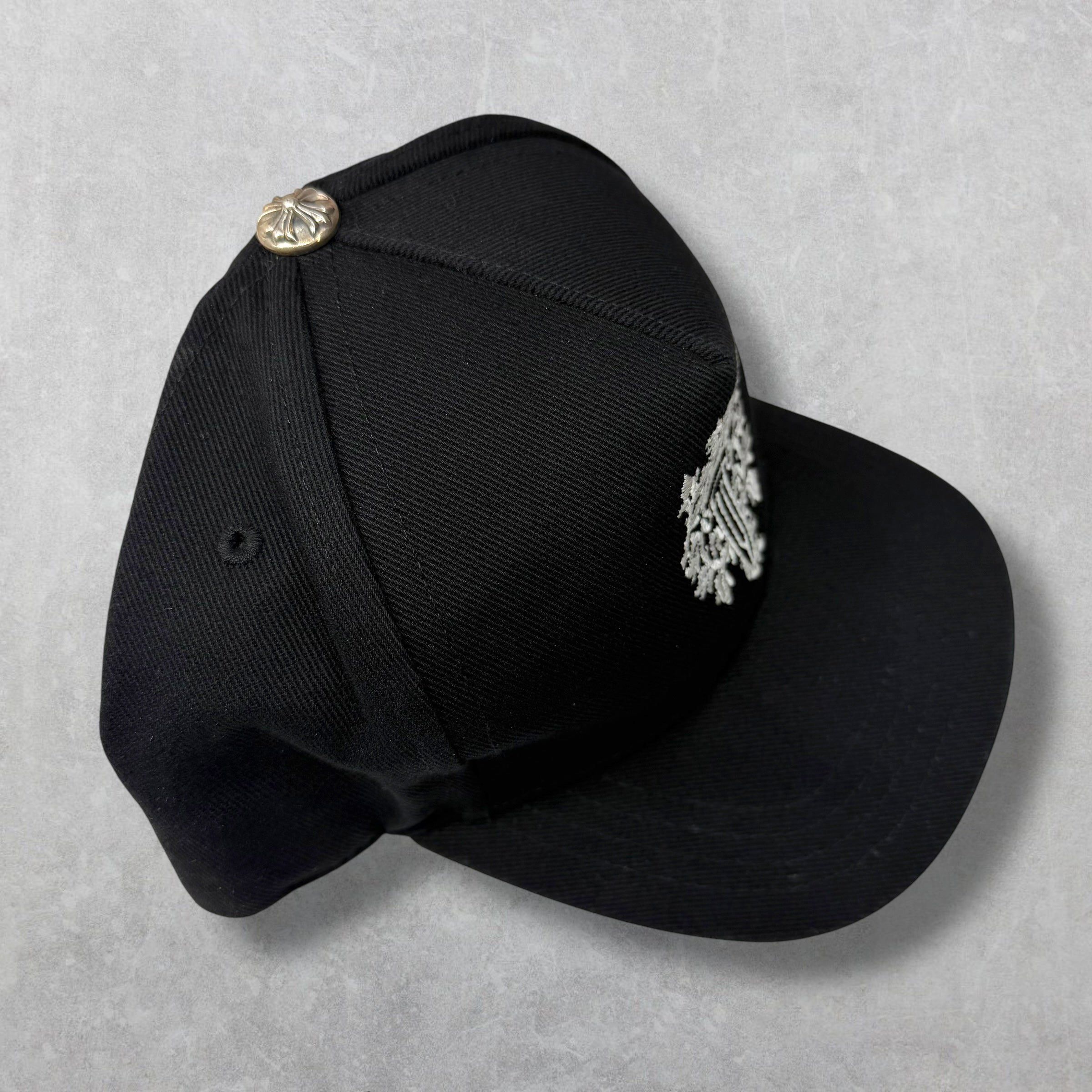 Chrome Hearts Chrome Hearts Dagger Denim Baseball Hat Size ONE SIZE - 2 Thumbnail